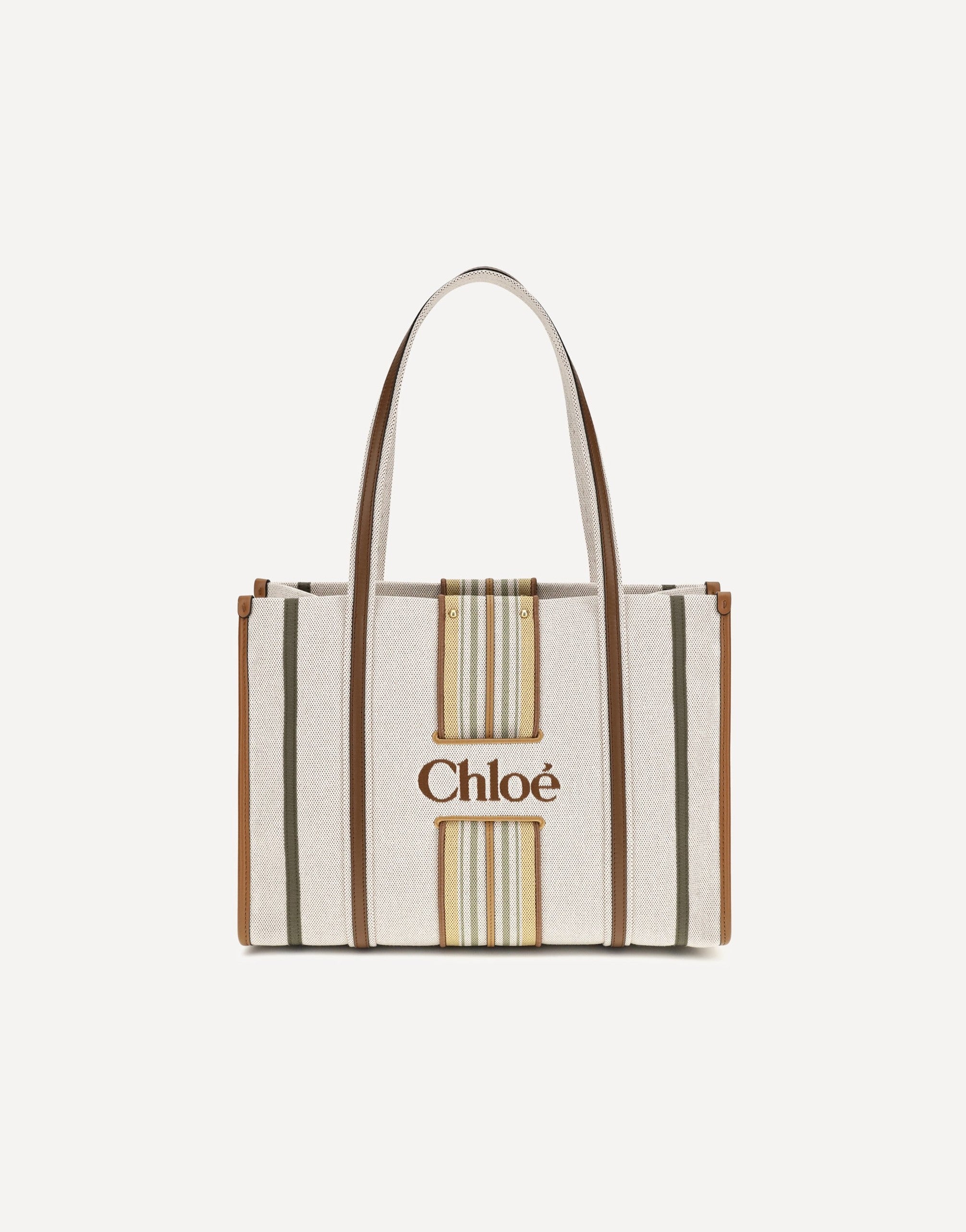 Chloé Woody Loop Canvas Tote