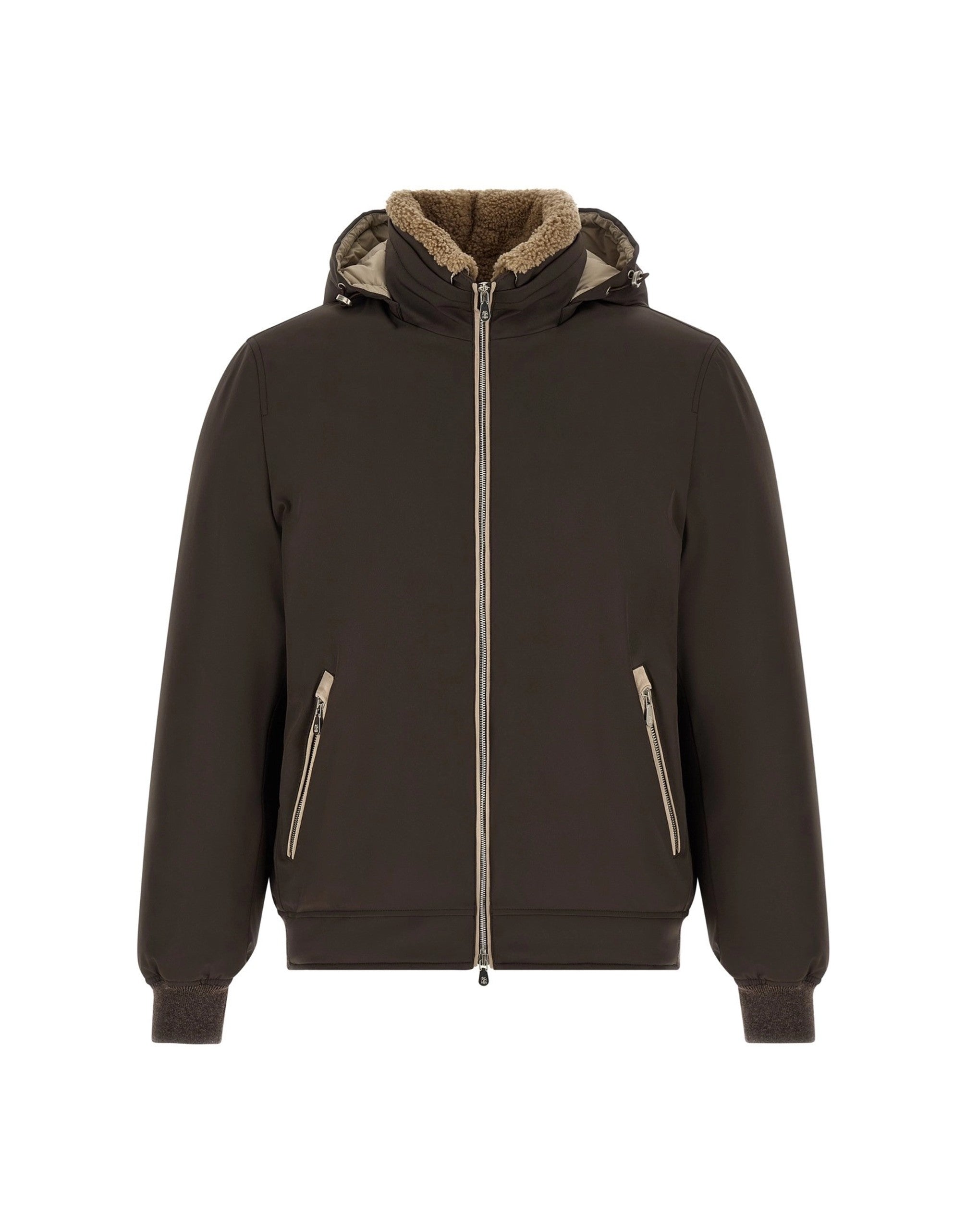 Brunello Cucinelli Detachable Hood Down Jacket