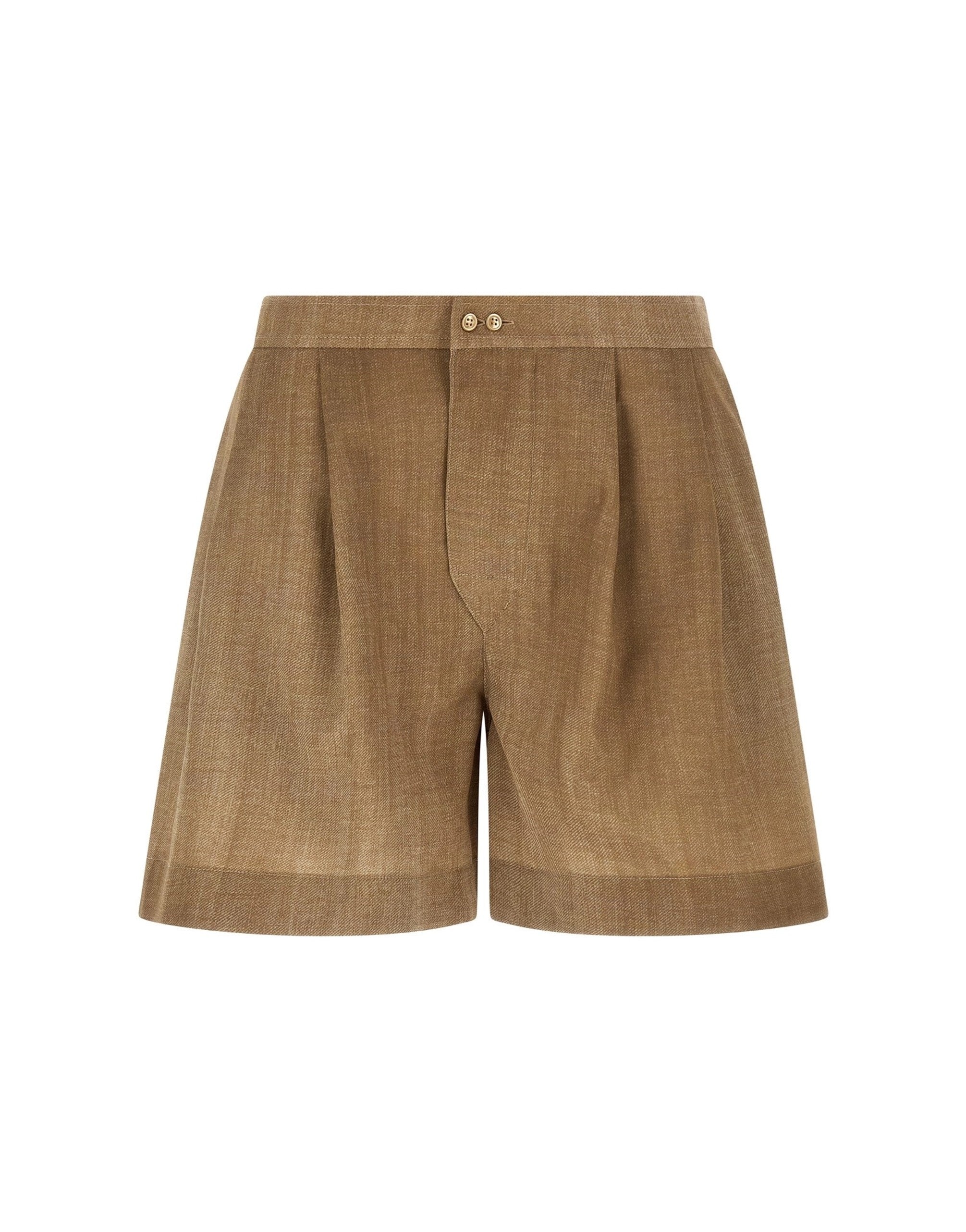Ermanno Scervino Marocain denimprint korte broek
