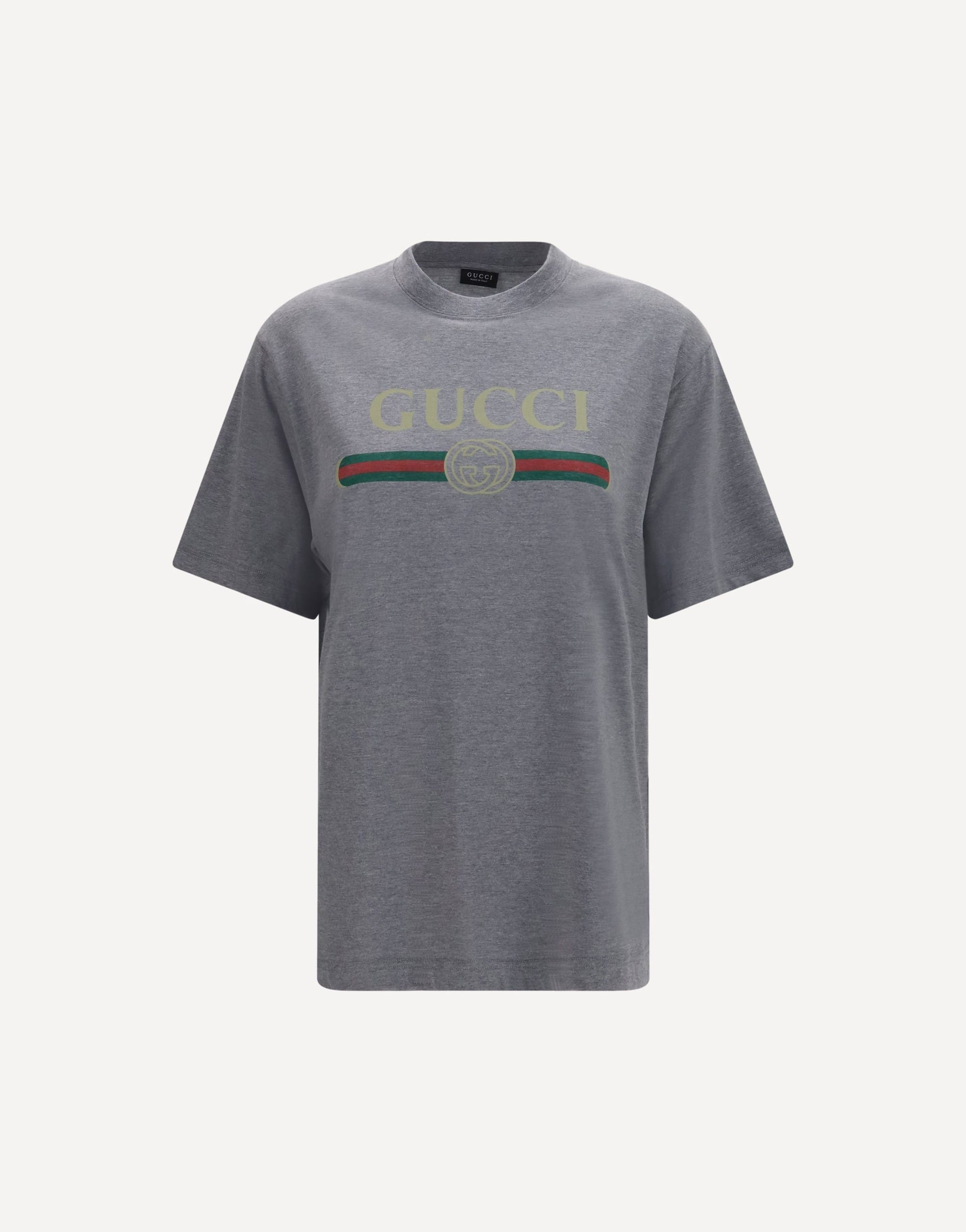Gucci Cotton Silk Jersey Printed T-Shirt