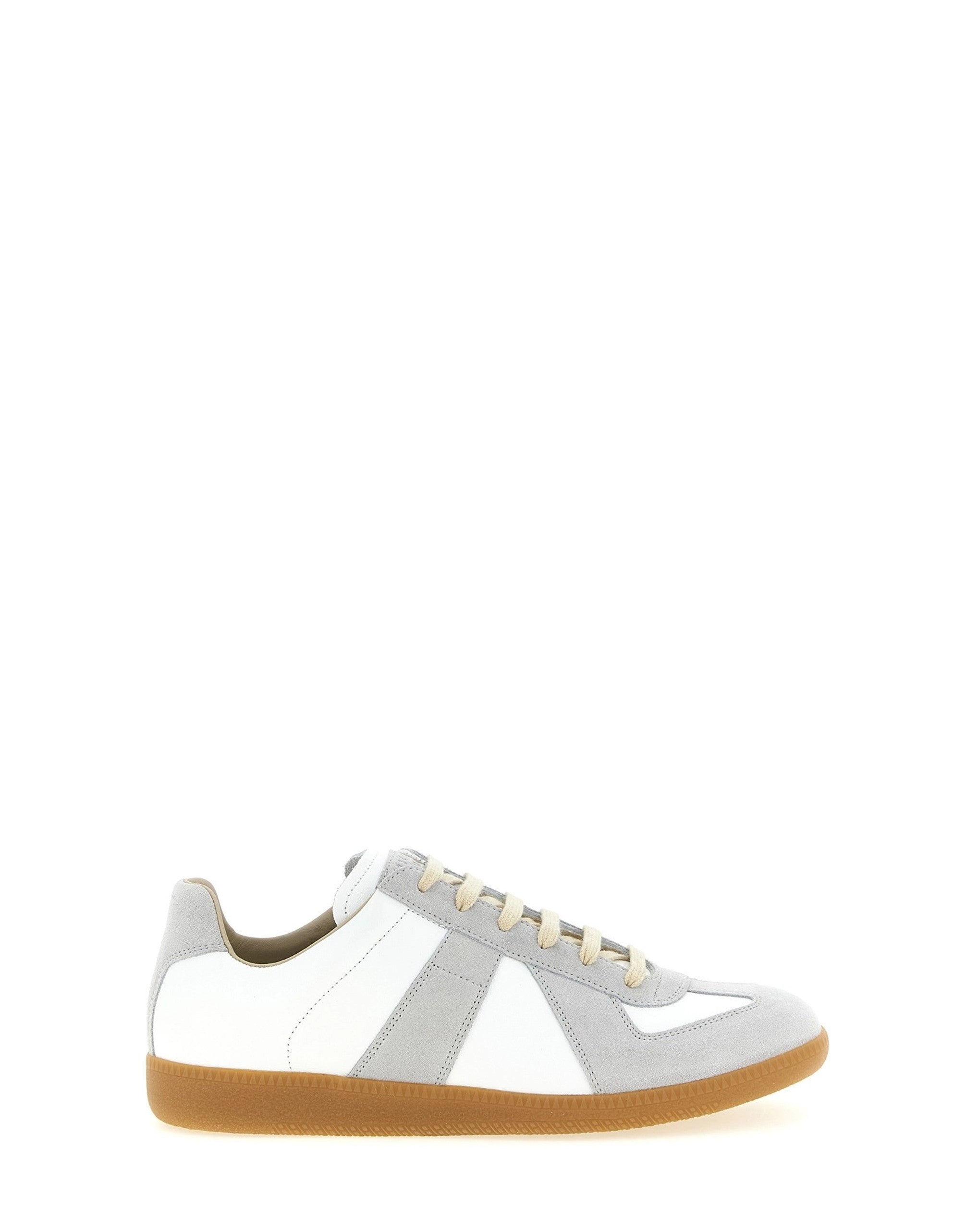 Maison Margiela Replica Leather Lace-Up Sneakers | Sendegaro JP