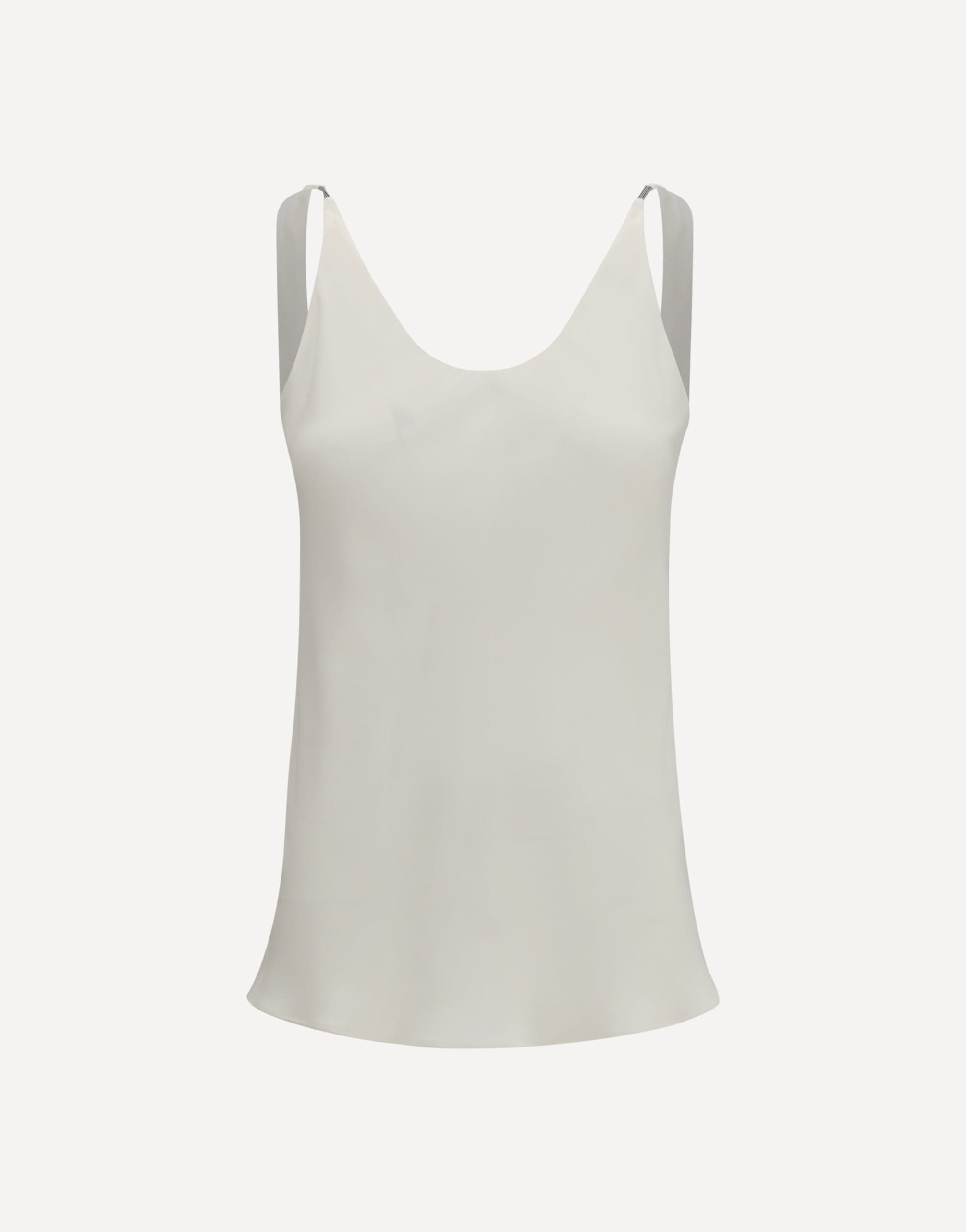 Brunello Cucinelli Silk Crêpe Sablé Top