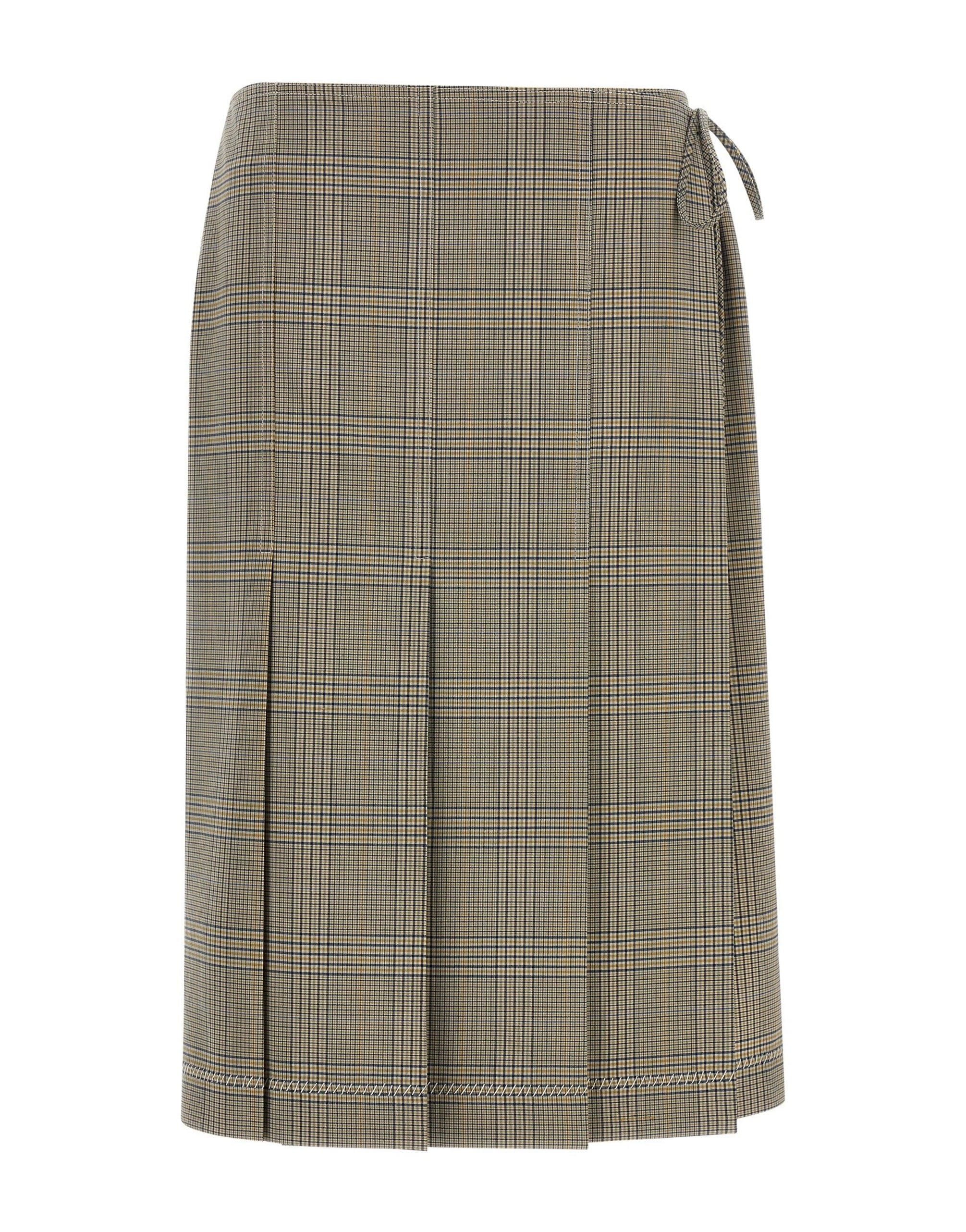 Marni Clement Pleated Skirt