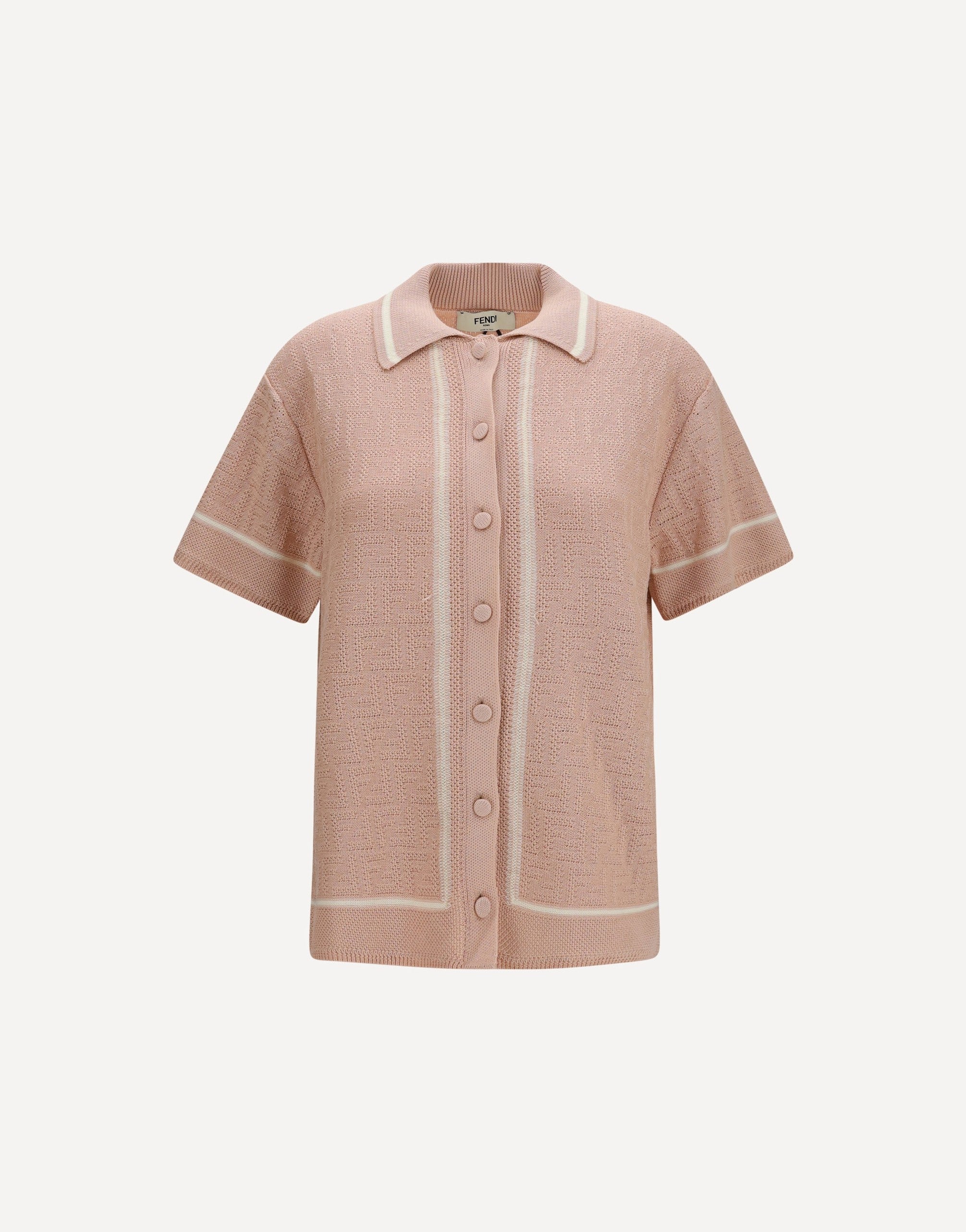 Fendi FF All-Over Crochet Shirt