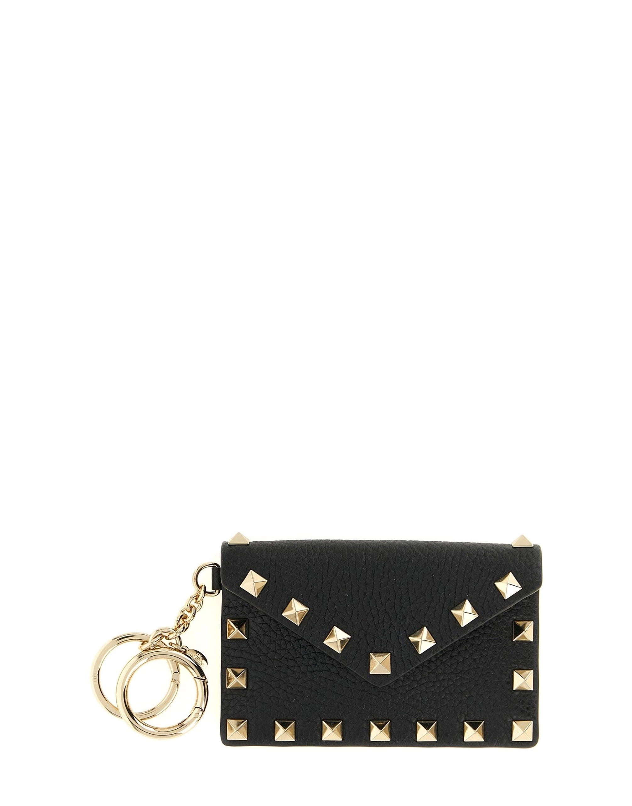 Valentino Garavani Rockstud Charm Card Holder