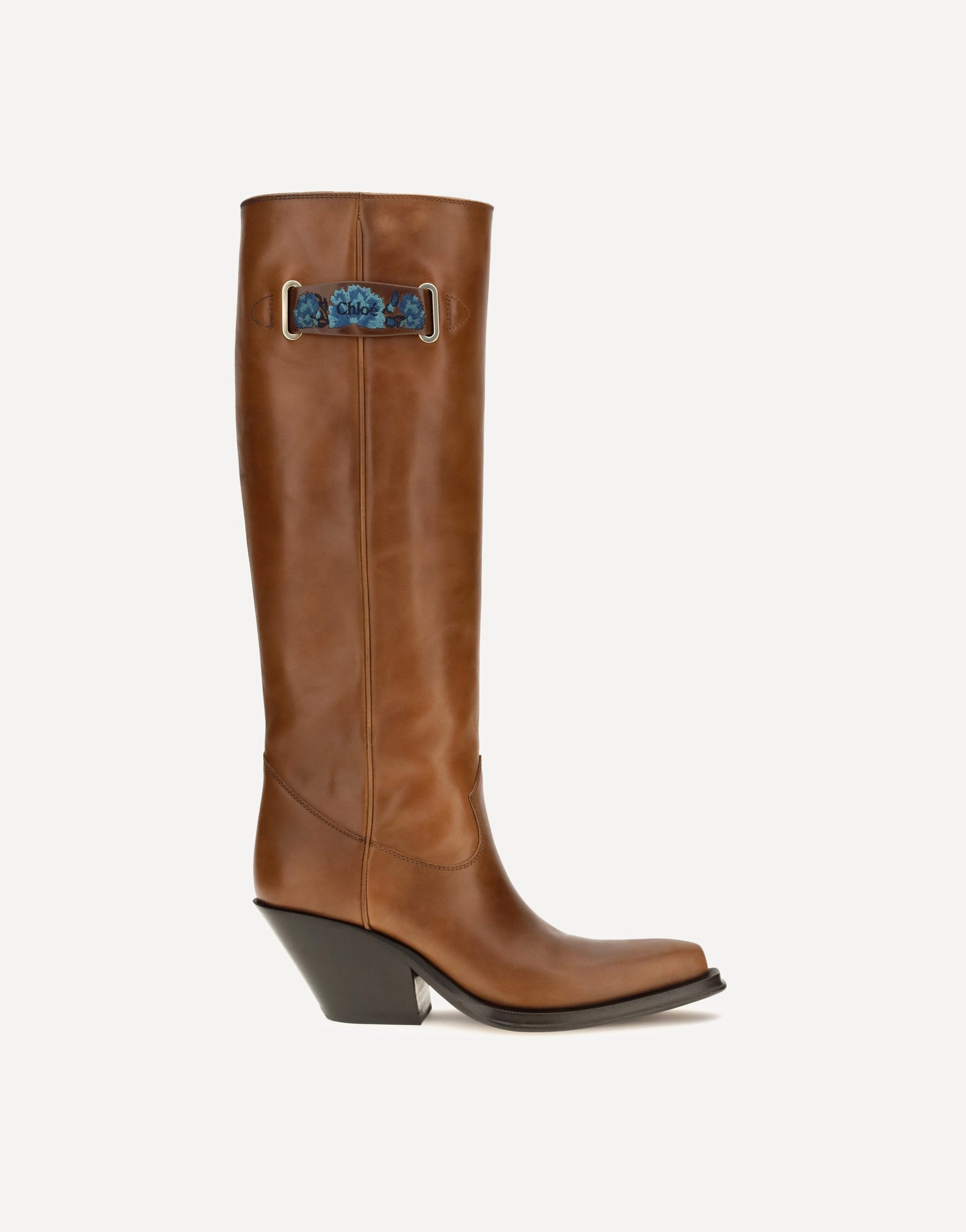 Chloé Azelan Over-The-Knee Leather Boots