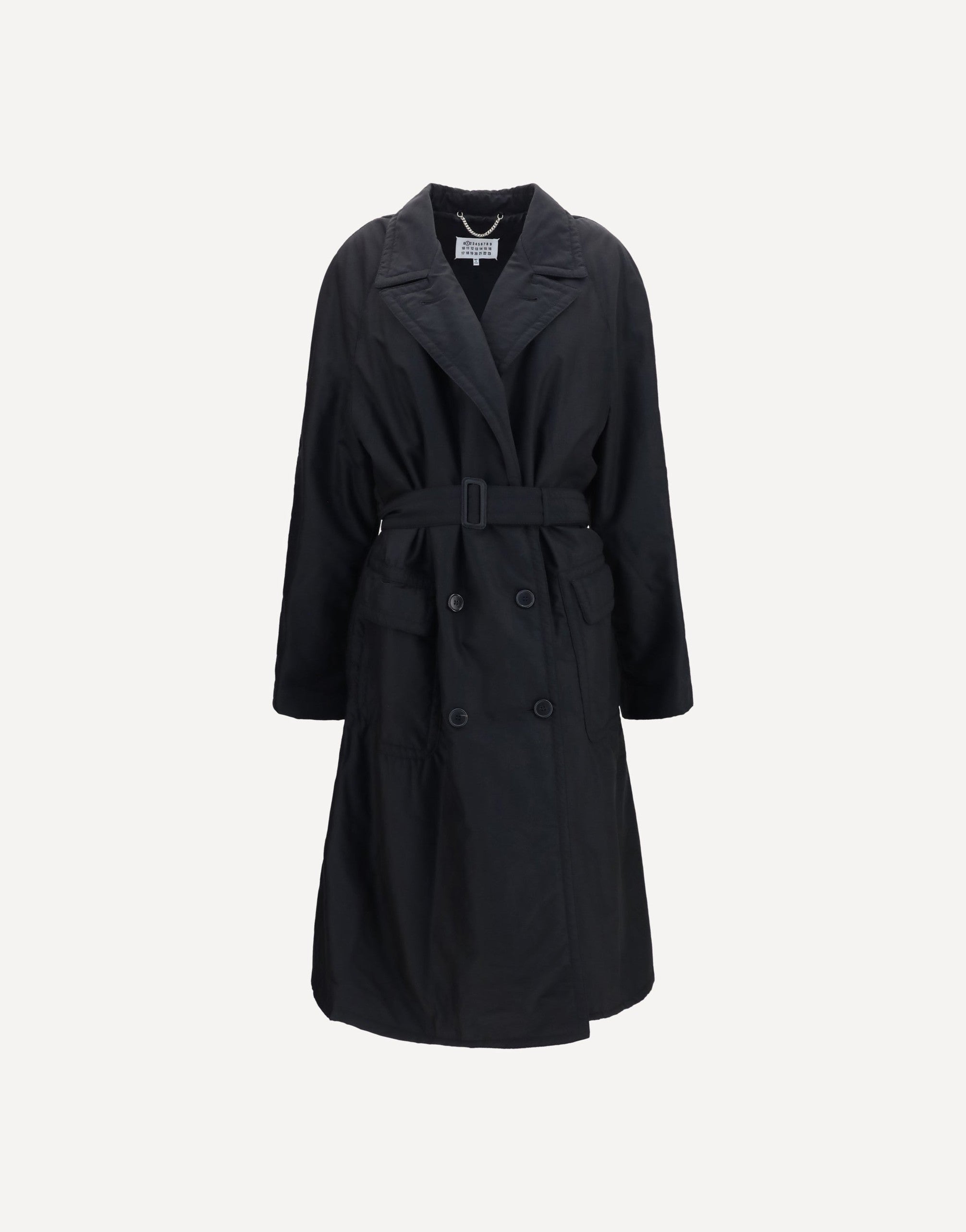 Maison Margiela Double-Breasted Belted Coat