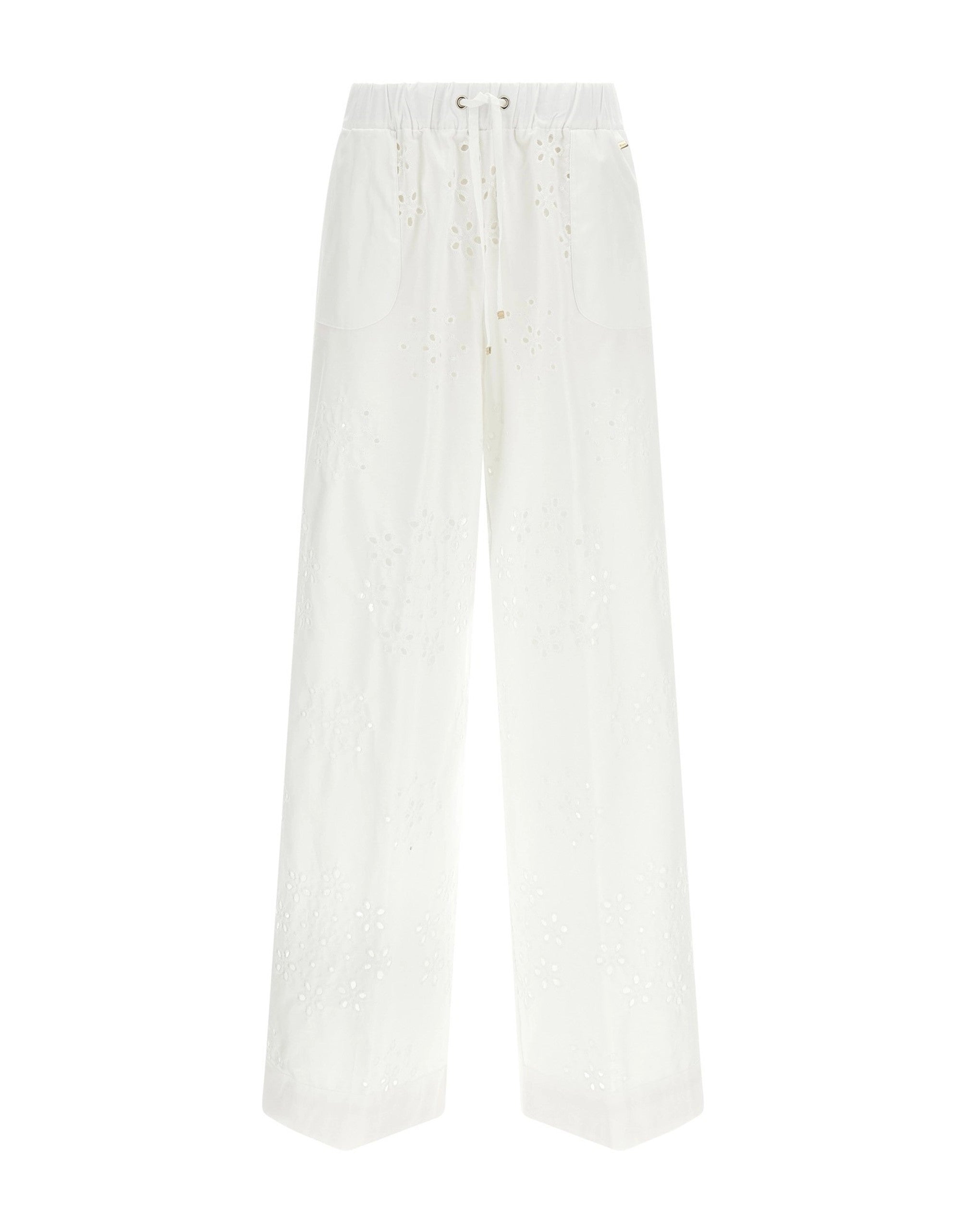 Herno Pantalones de broderie anglaise Herno