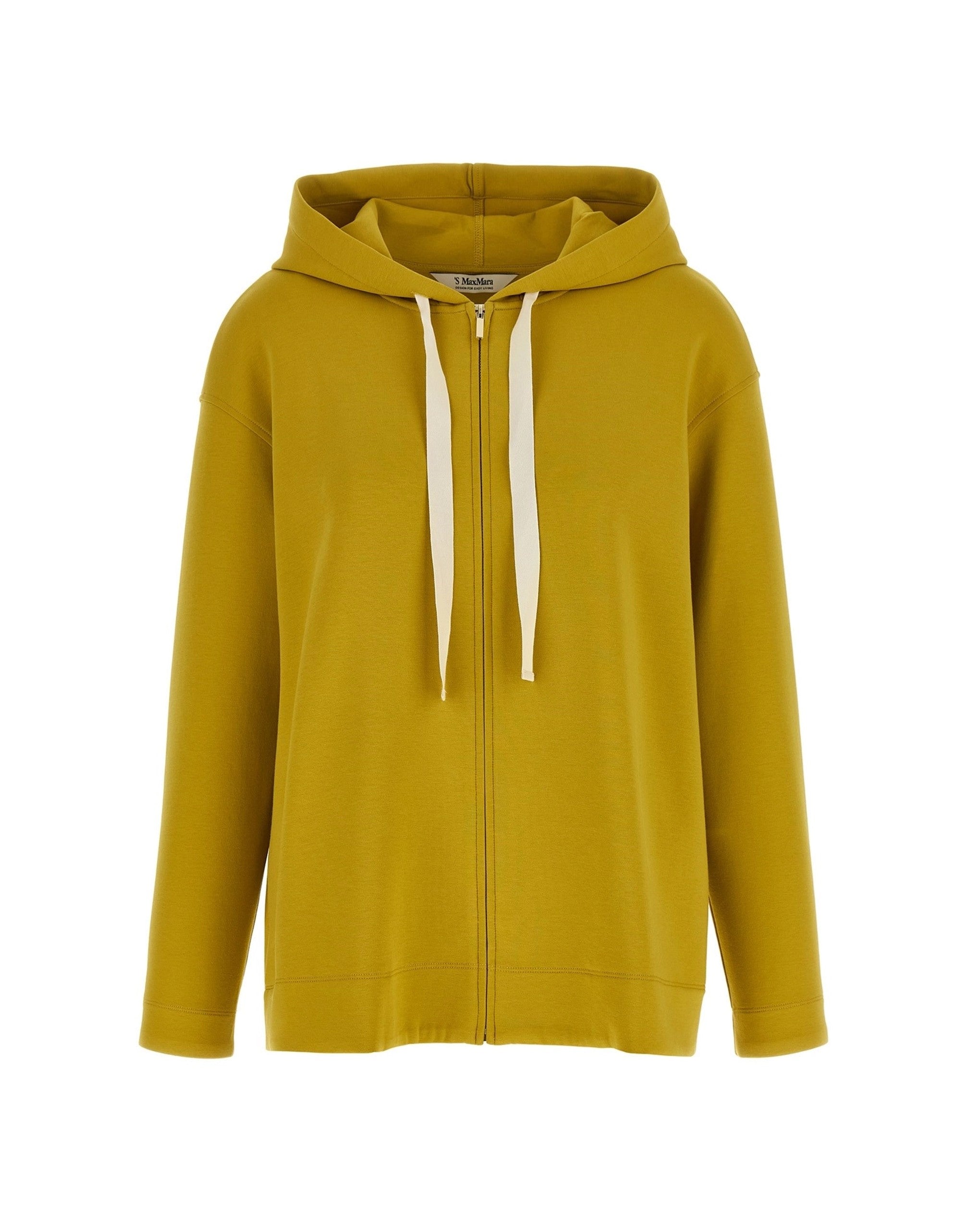 'S Max Mara Logo-Back Zip Hoodie
