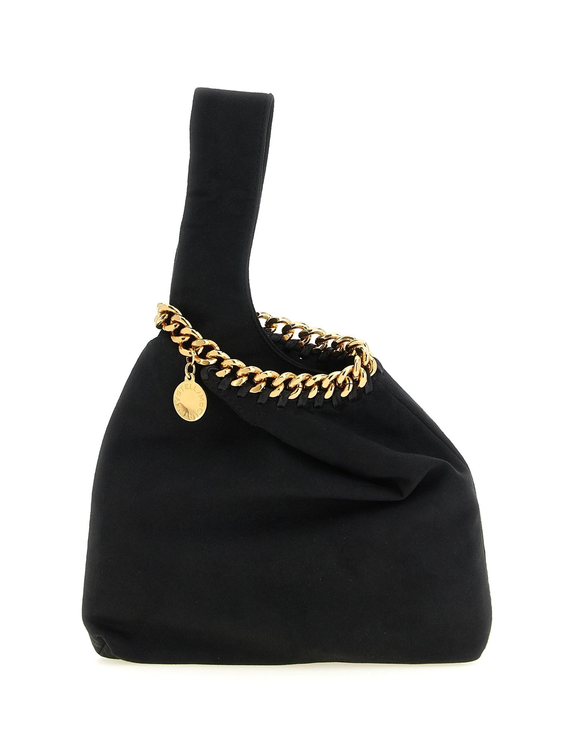 Stella McCartney Falabella Wristlet Suede Handbag