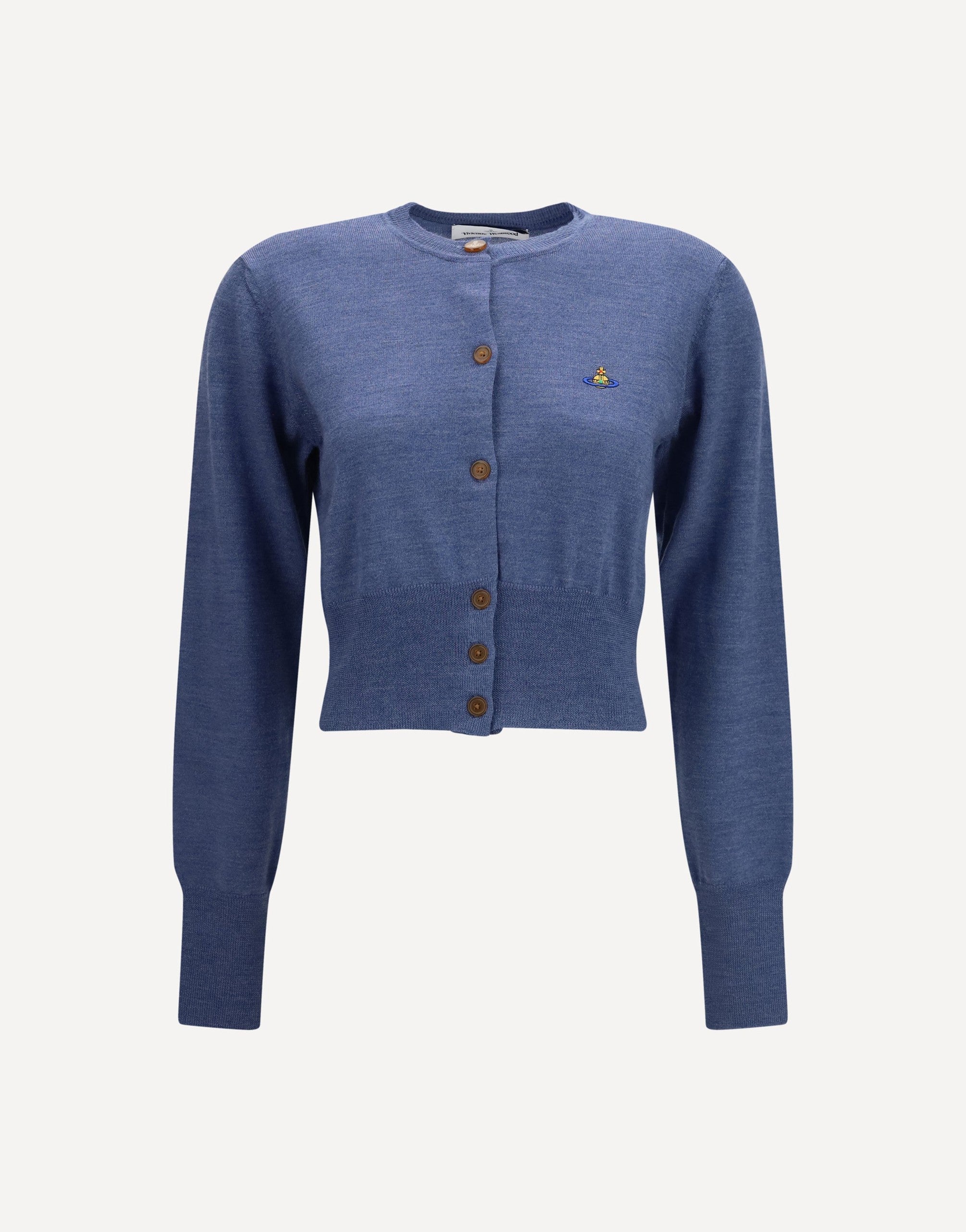 Vivienne Westwood Bea Cropped Wool Cardigan