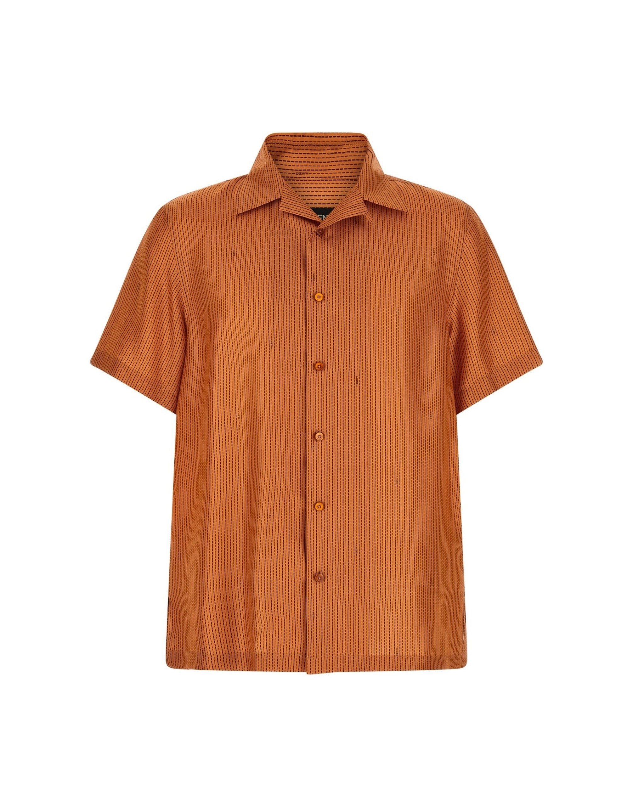 Fendi Selleria Stitching Silk Shirt