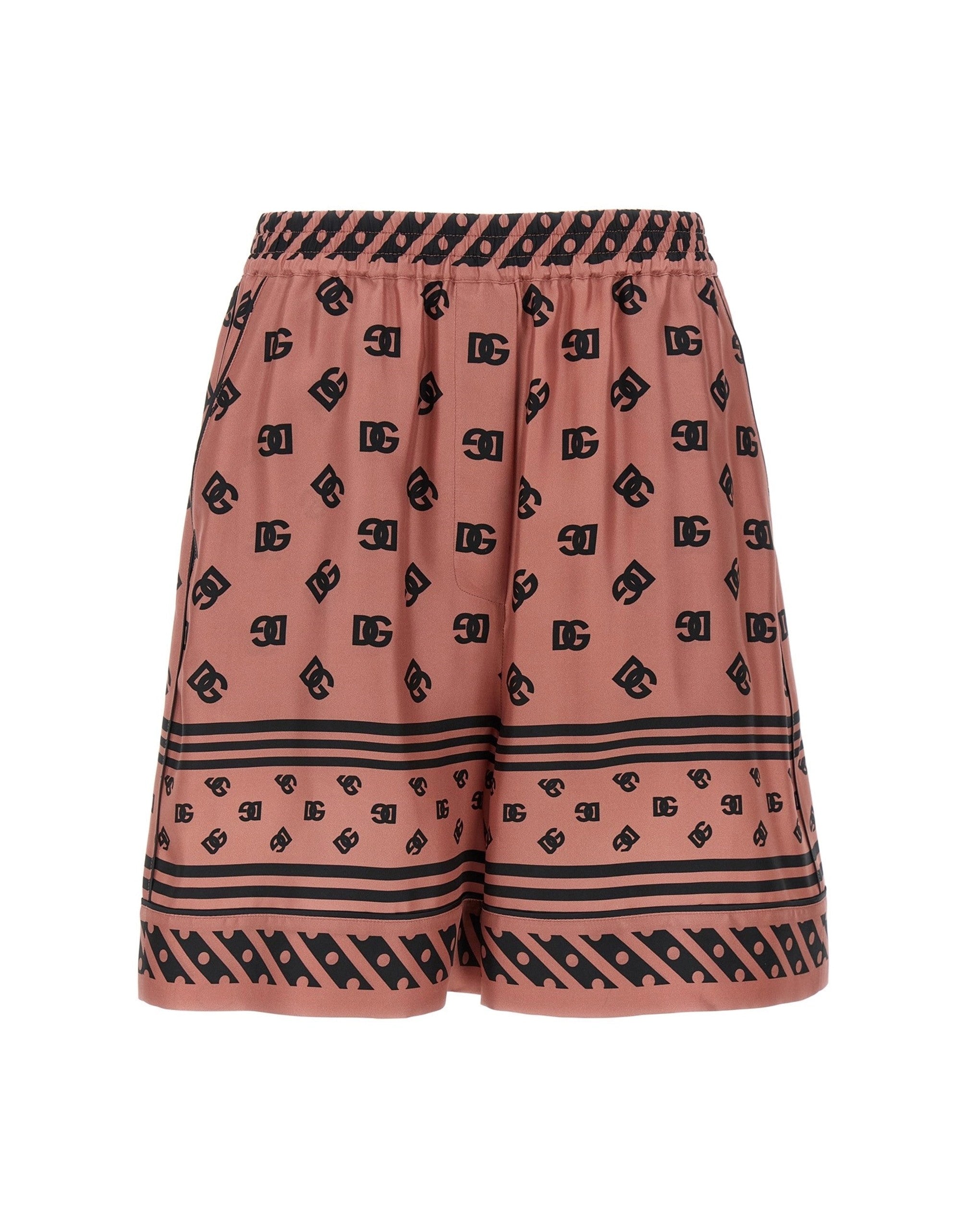 Dolce & Gabbana Silk Jacquard Bermuda Shorts