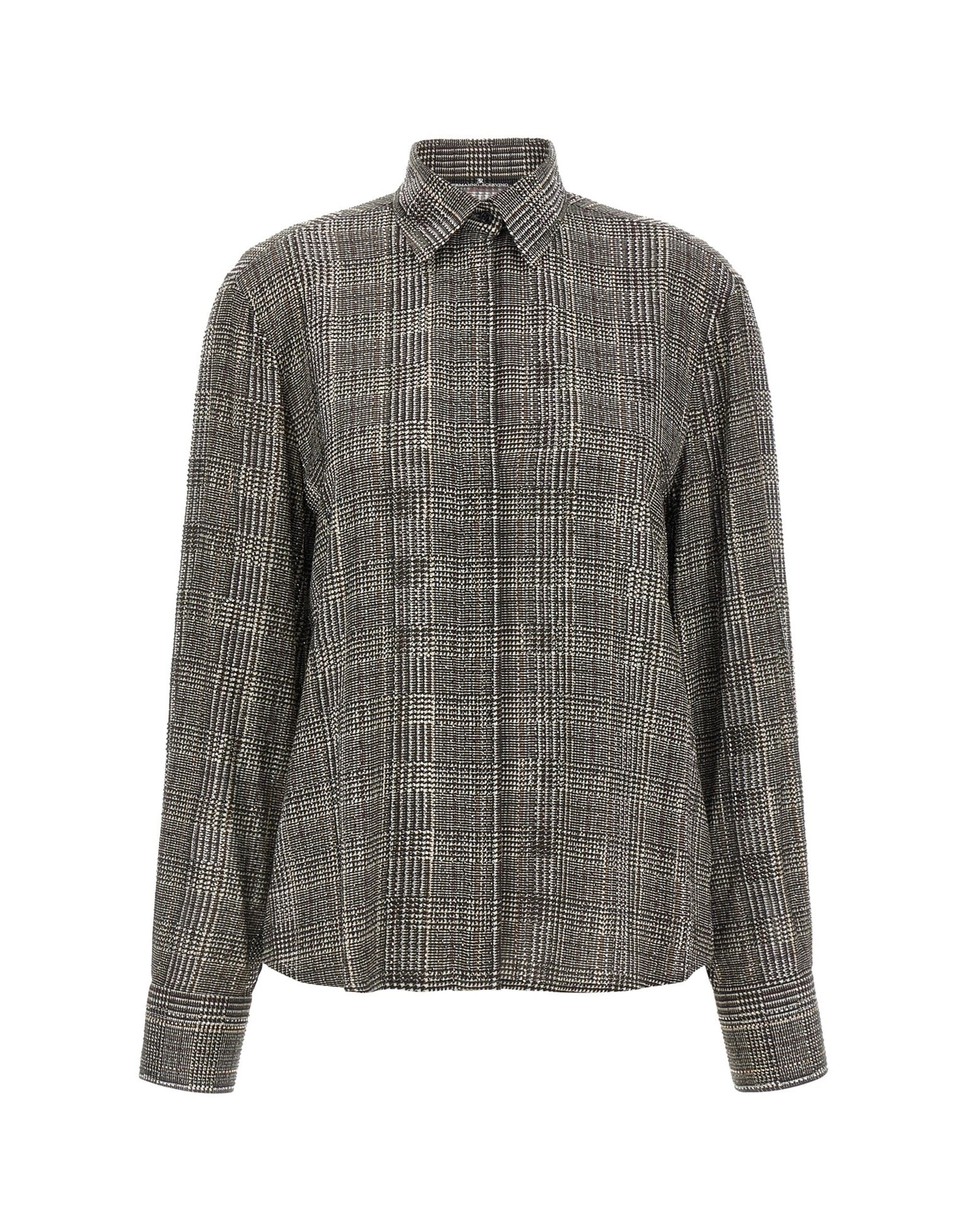 Ermanno Scervino All-Over Rhinestone Shirt