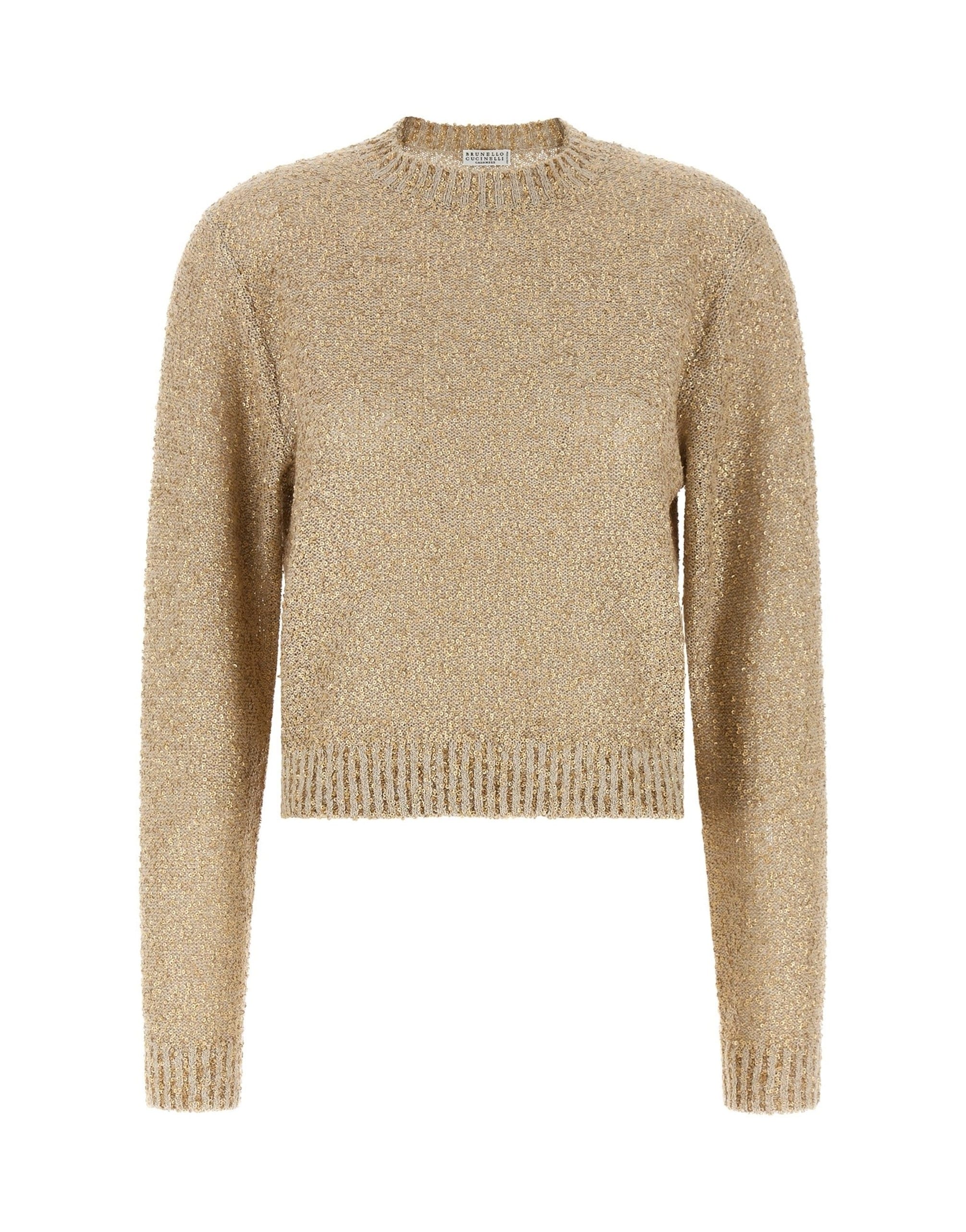 Brunello Cucinelli Micro Sequin Sweater