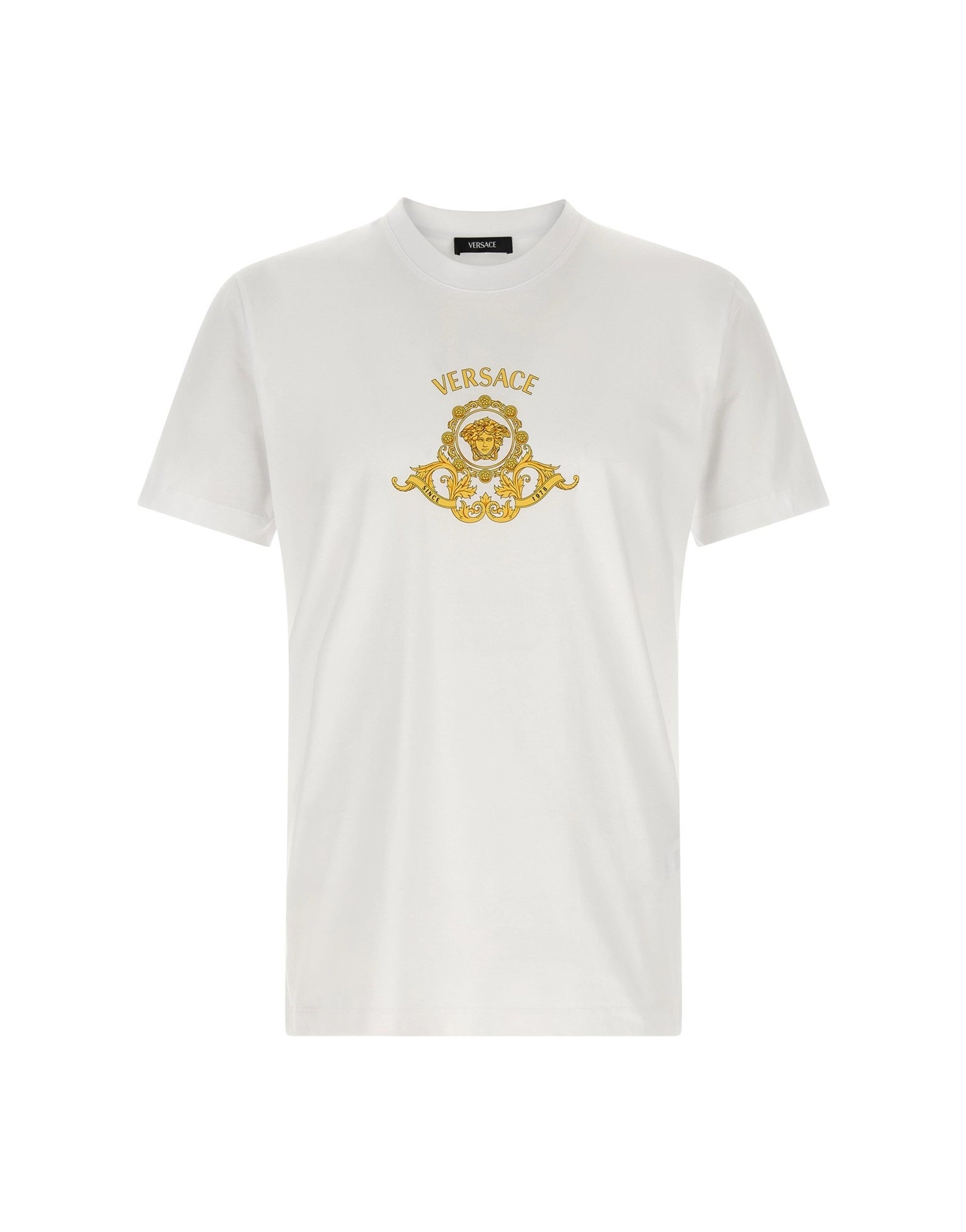 Versace Hall Of Heroes-crest T-shirt