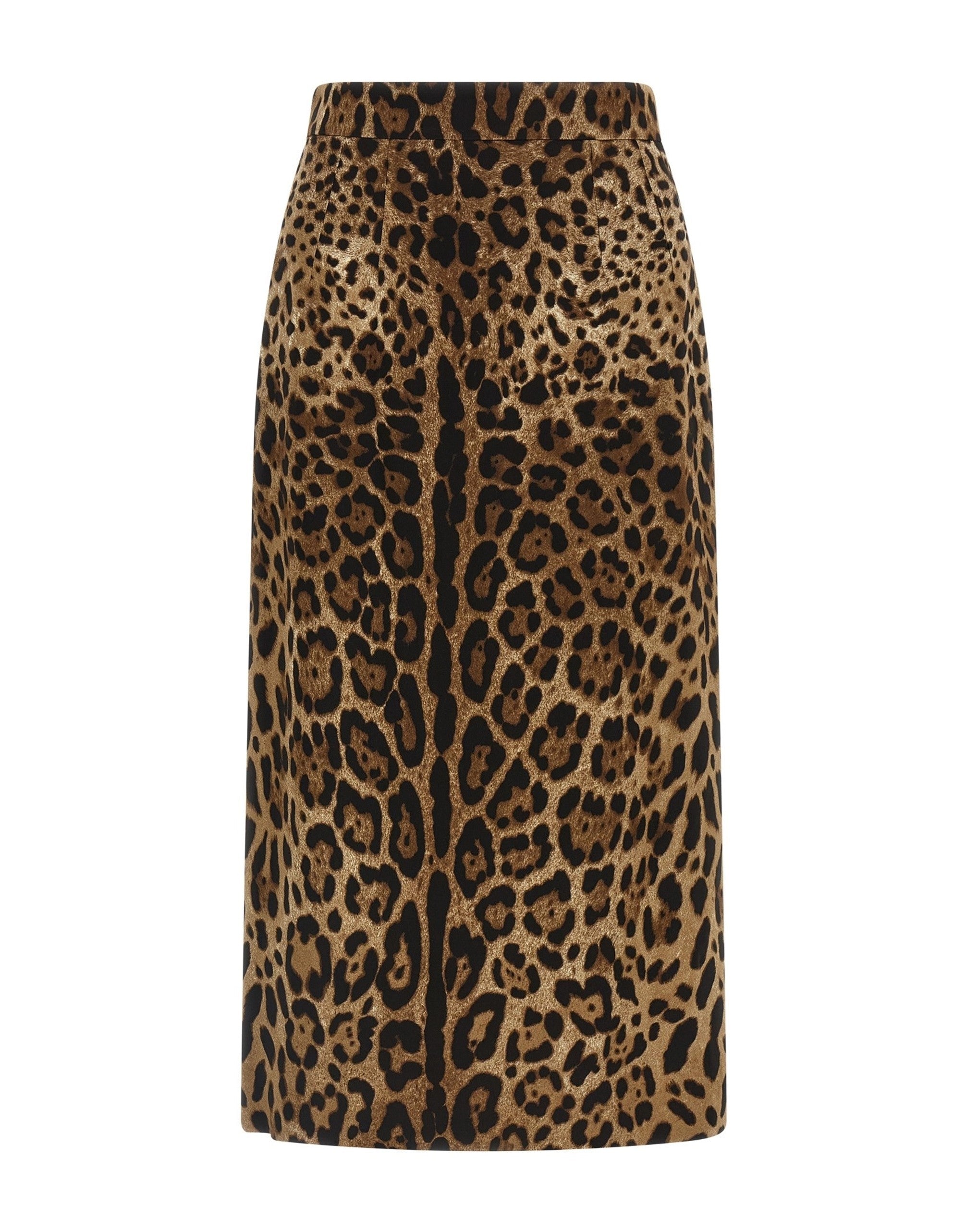 Dolce & Gabbana Leo Animal Print Skirt