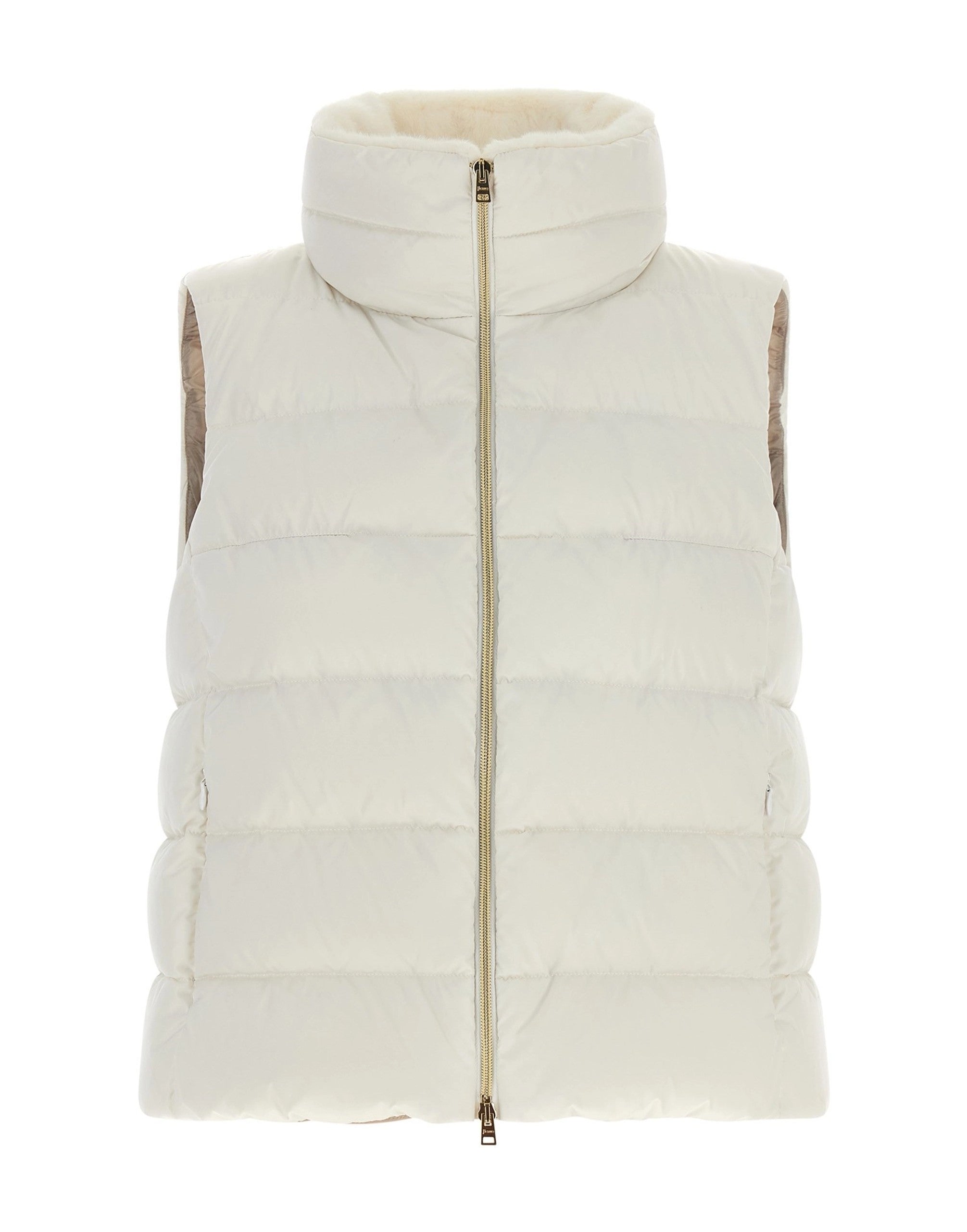 Herno Technical Satin Quilted Vest