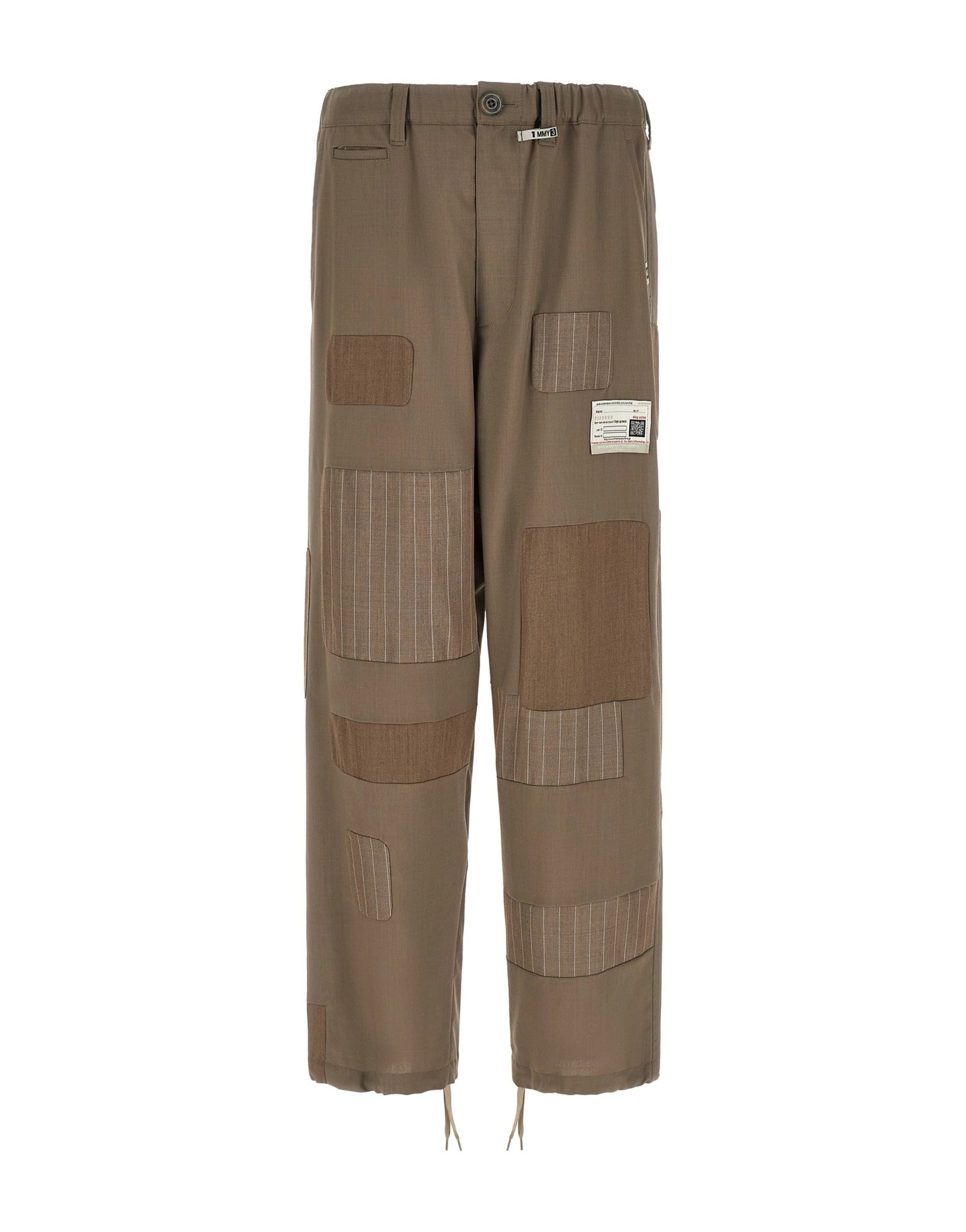 Maison Mihara Yasuhiro Repaired Wool Pants