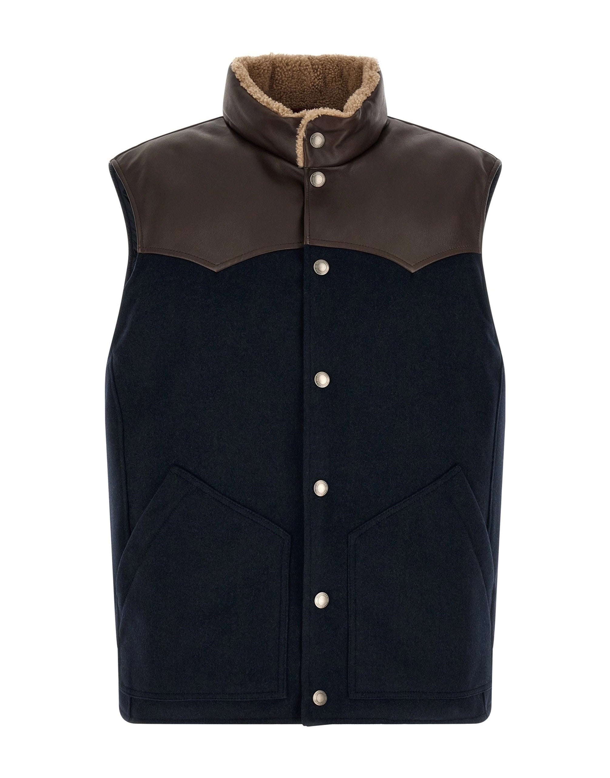 Brunello Cucinelli Paneled Feather Padded Vest