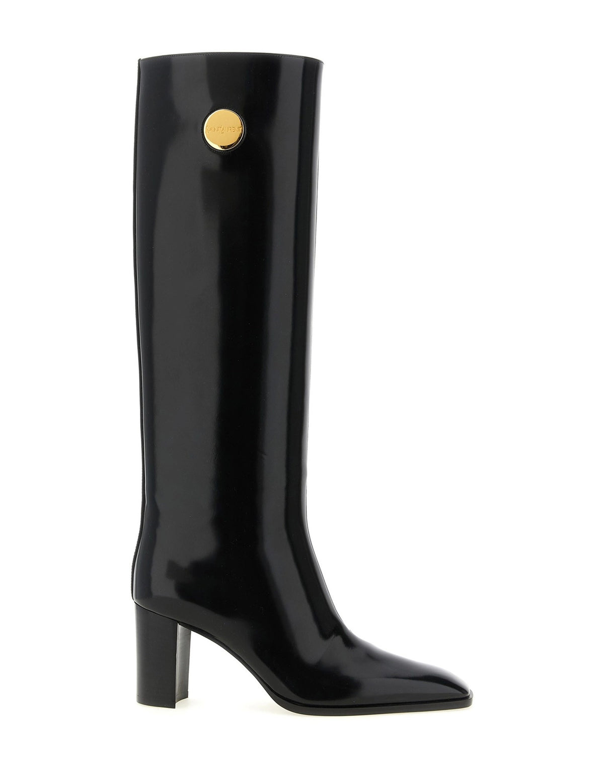 Saint Laurent Louis Patent High Boots
