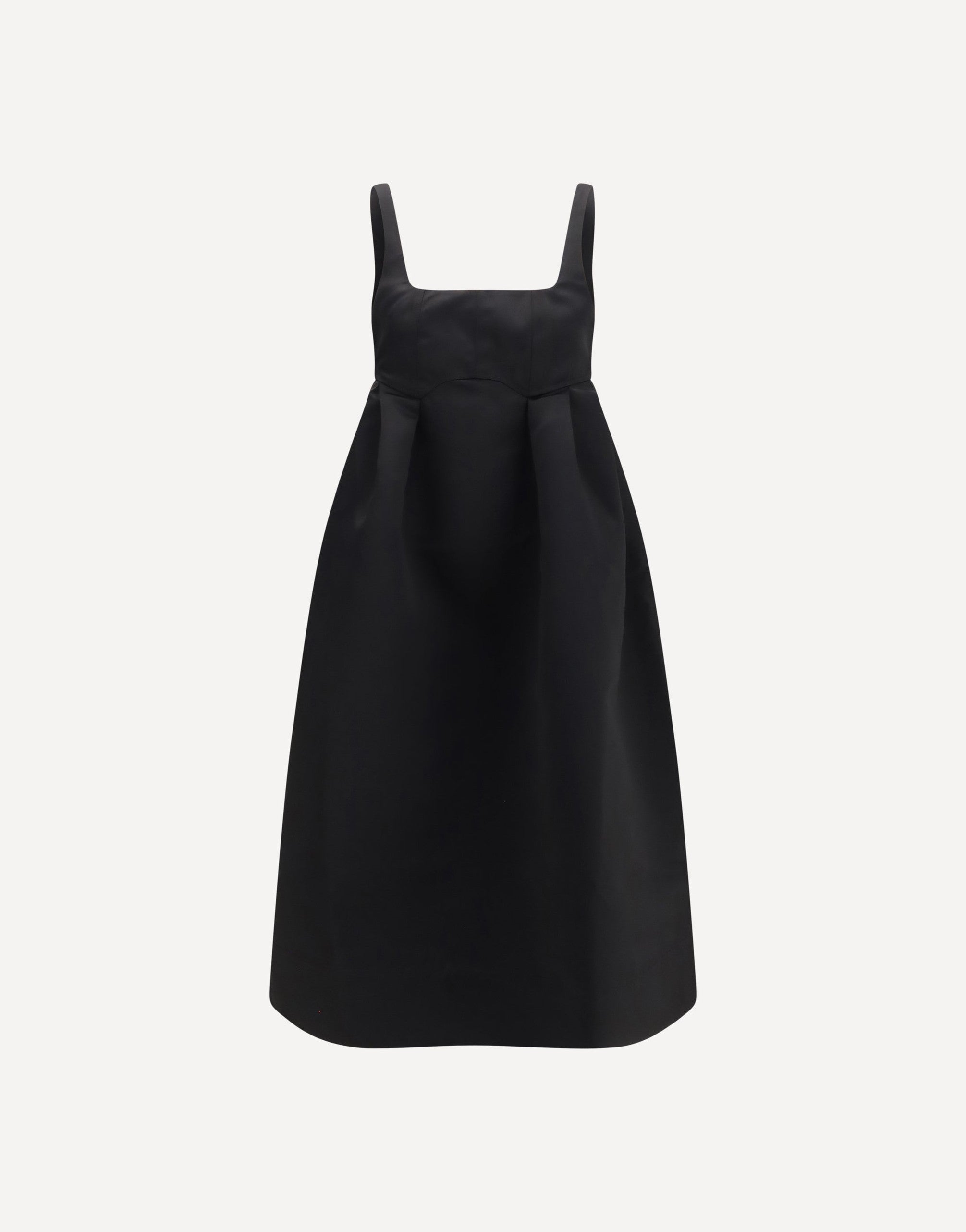Ganni Duchesse Satin Midi Dress