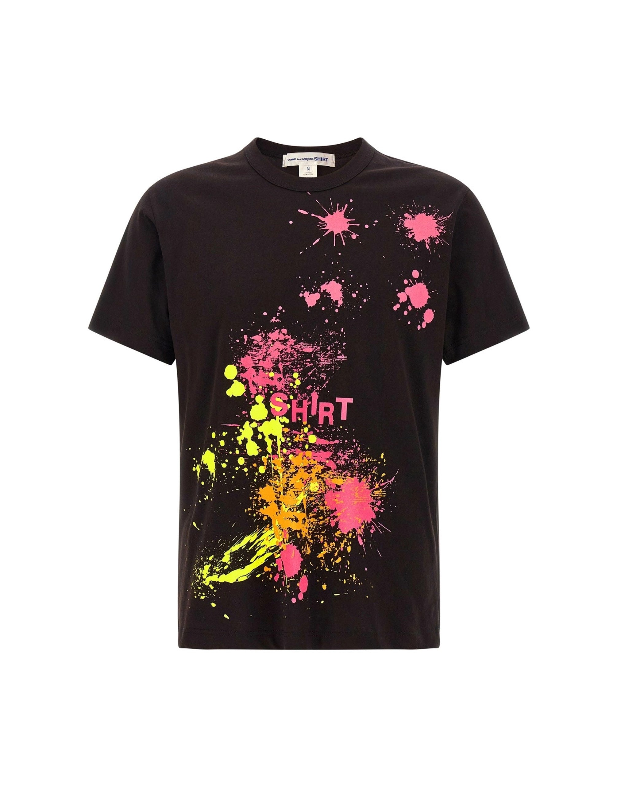 Comme Des Garçons Paint Splash T-Shirt | Sendegaro JP