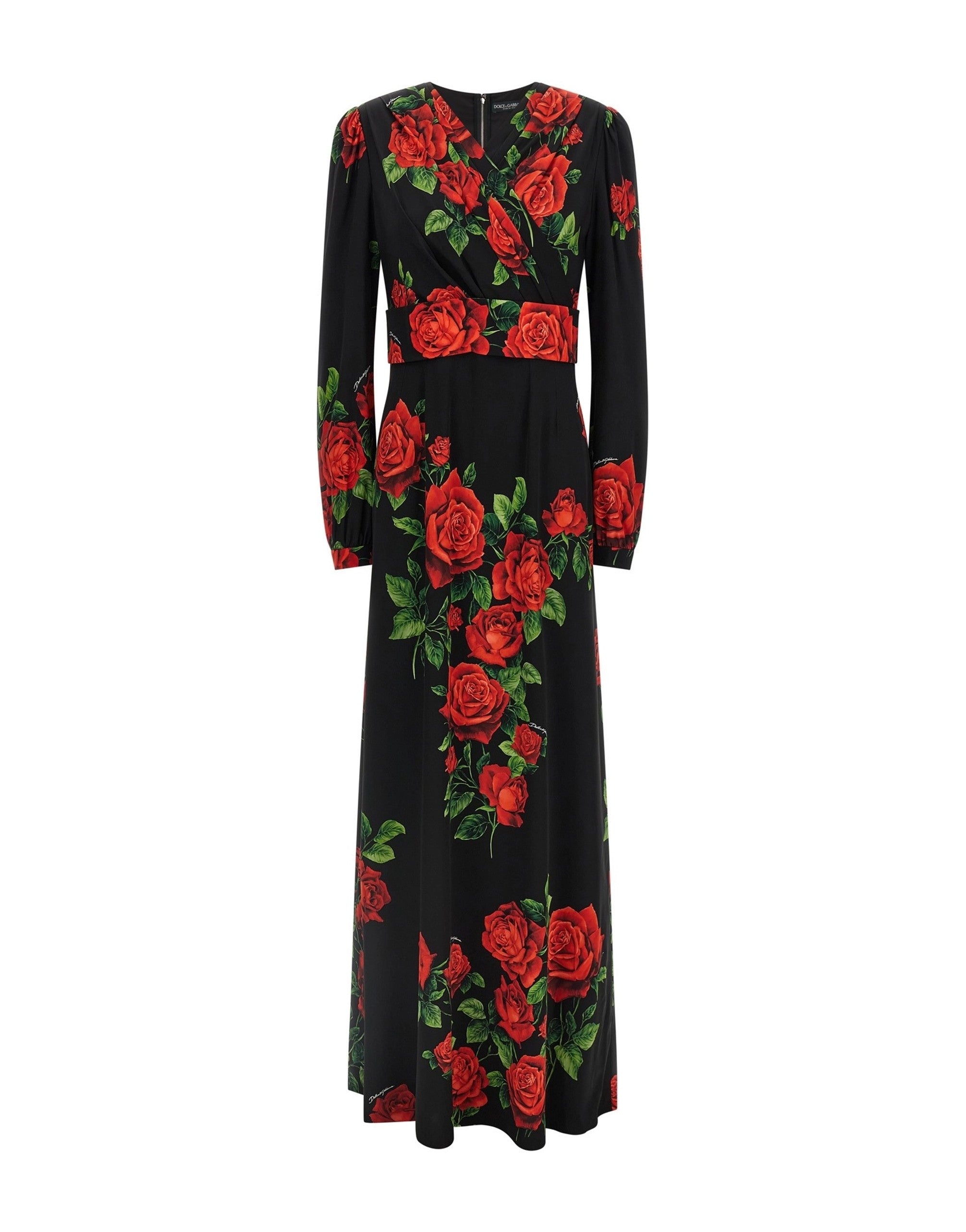 Dolce & Gabbana Rose Print Dress | Sendegaro JP