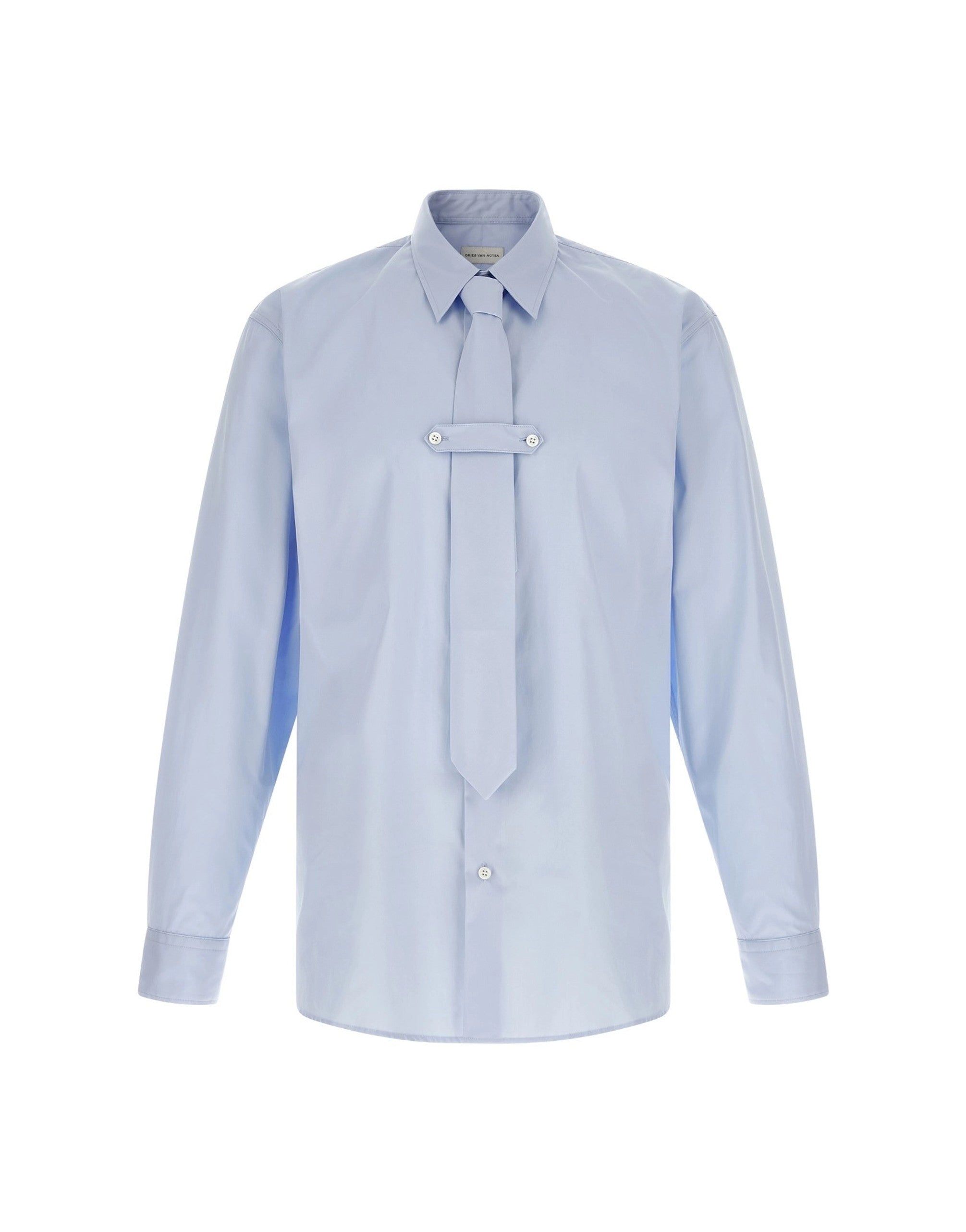 Dries Van Noten Cilian Cotton Poplin Shirt