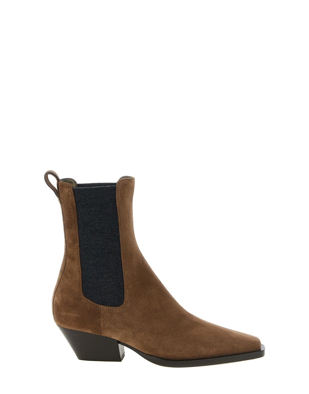 Brunello Cucinelli Precious Loop Detail Ankle Boots