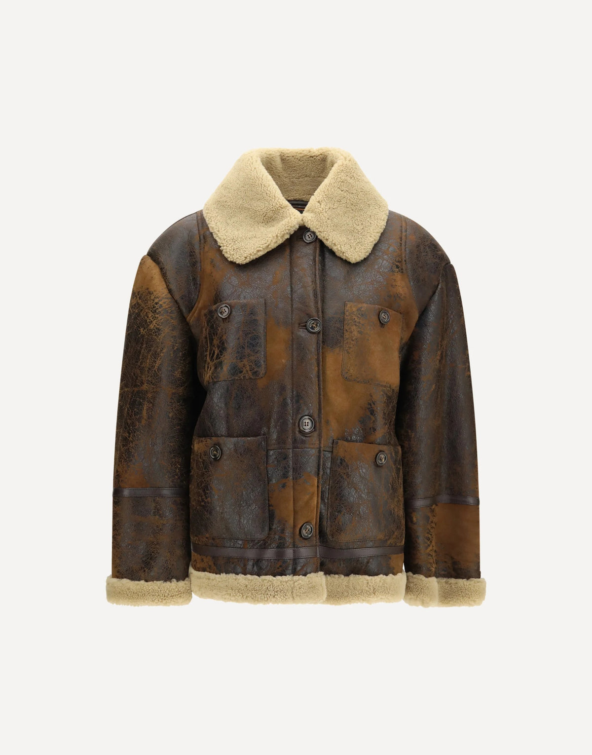 Valstar Oversized Leather Jacket