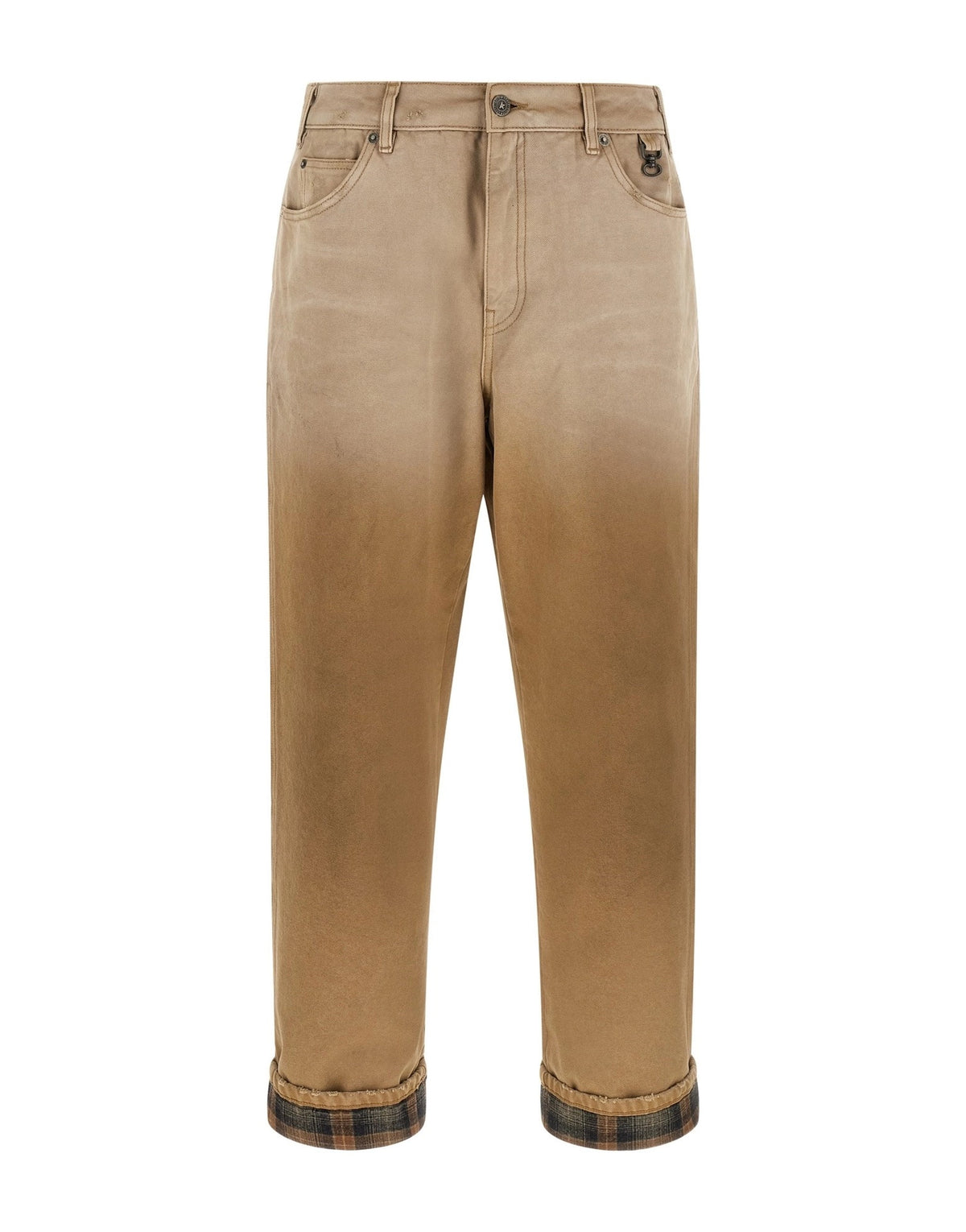 Golden Goose Journey Russell Check Trousers