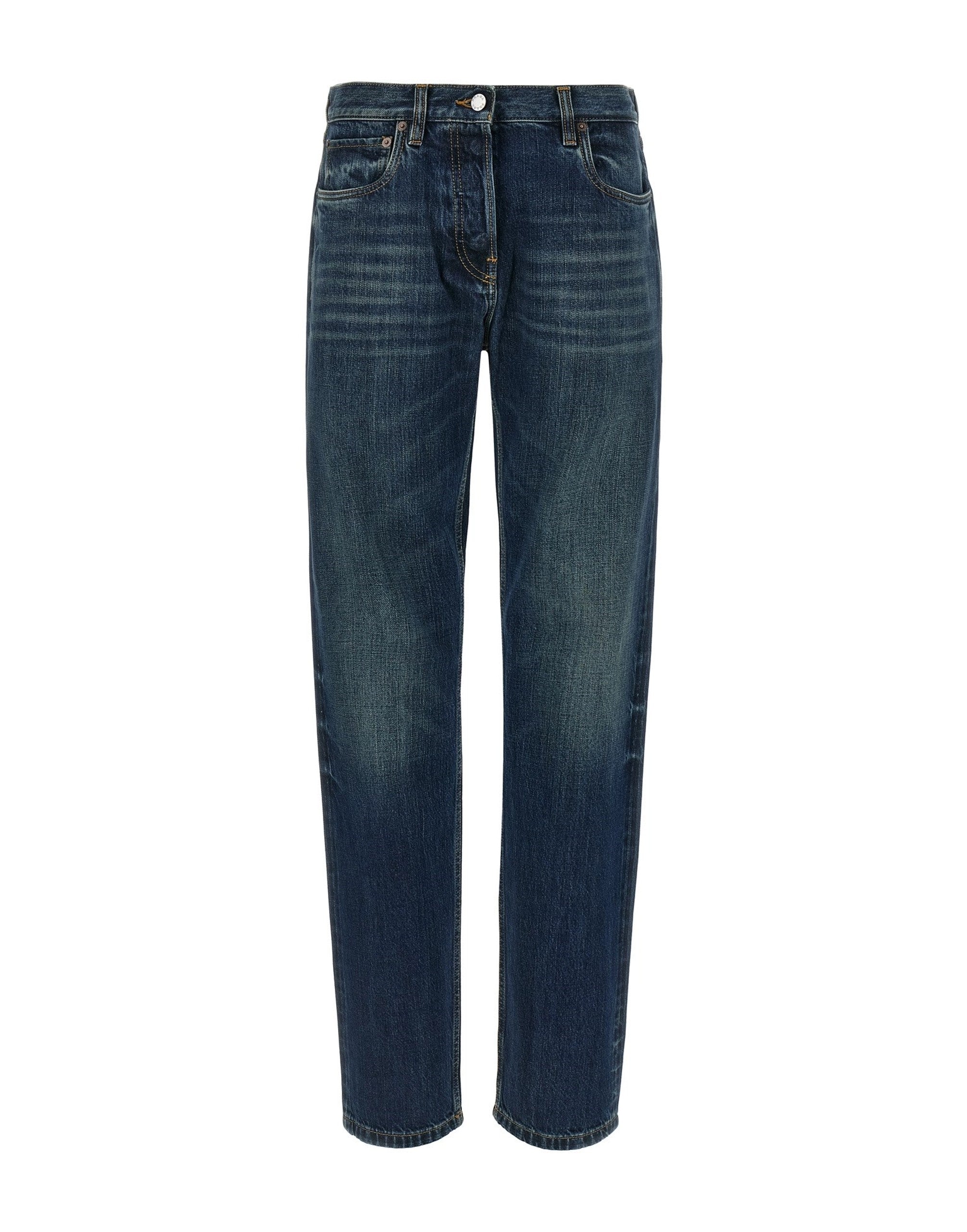 Prada Trompe L'Oeil Heart Jeans
