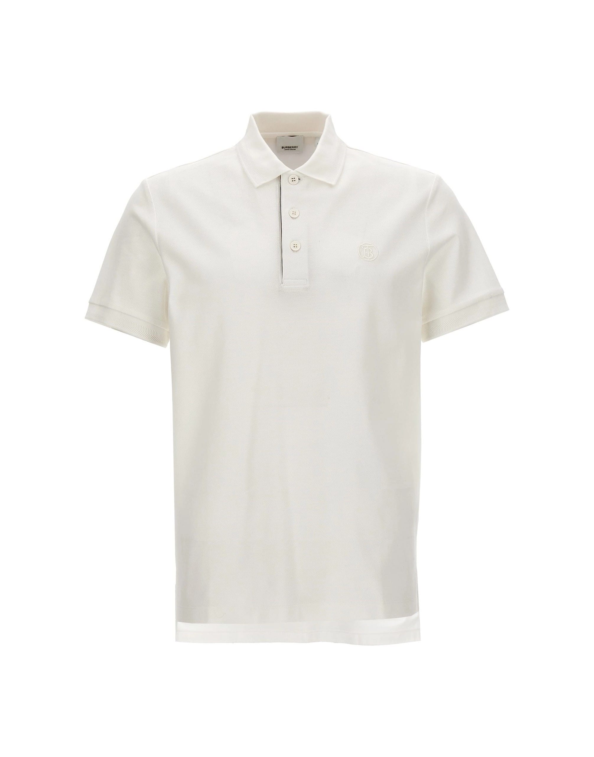 Burberry Eddie Cotton Piqué Polo Shirt