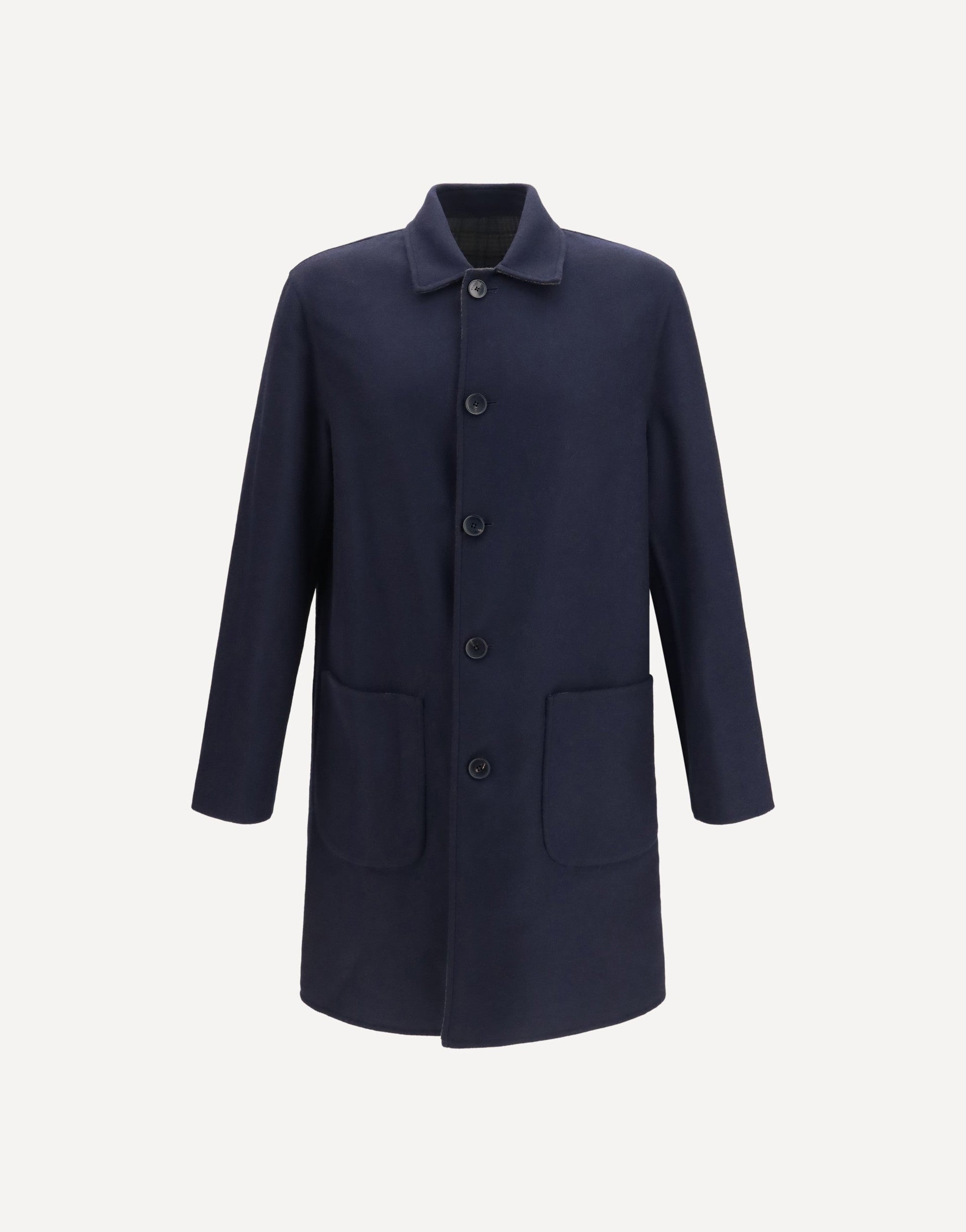 Etro Soho Reversible Wool-Blend Coat