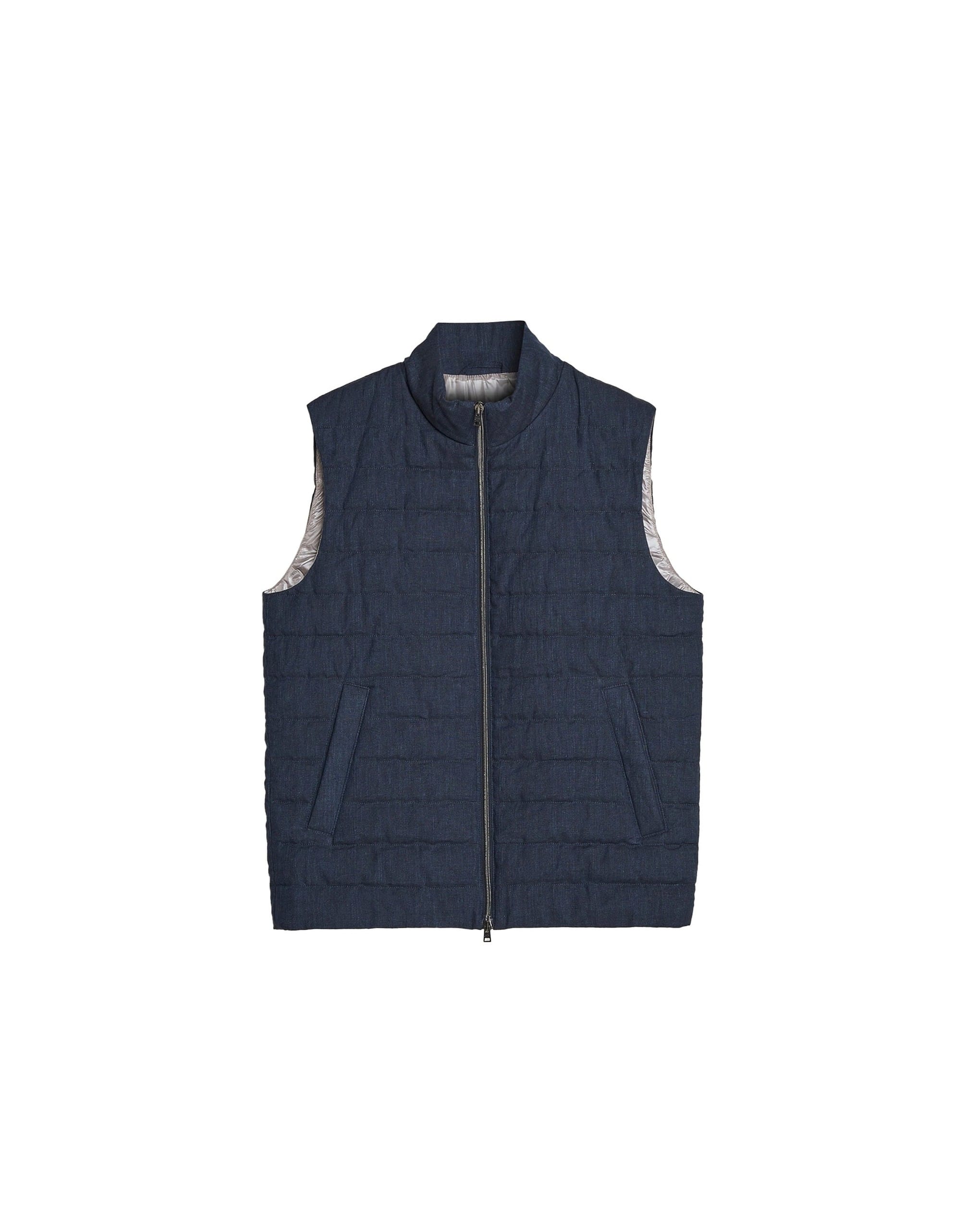Herno Linen Down Gilet