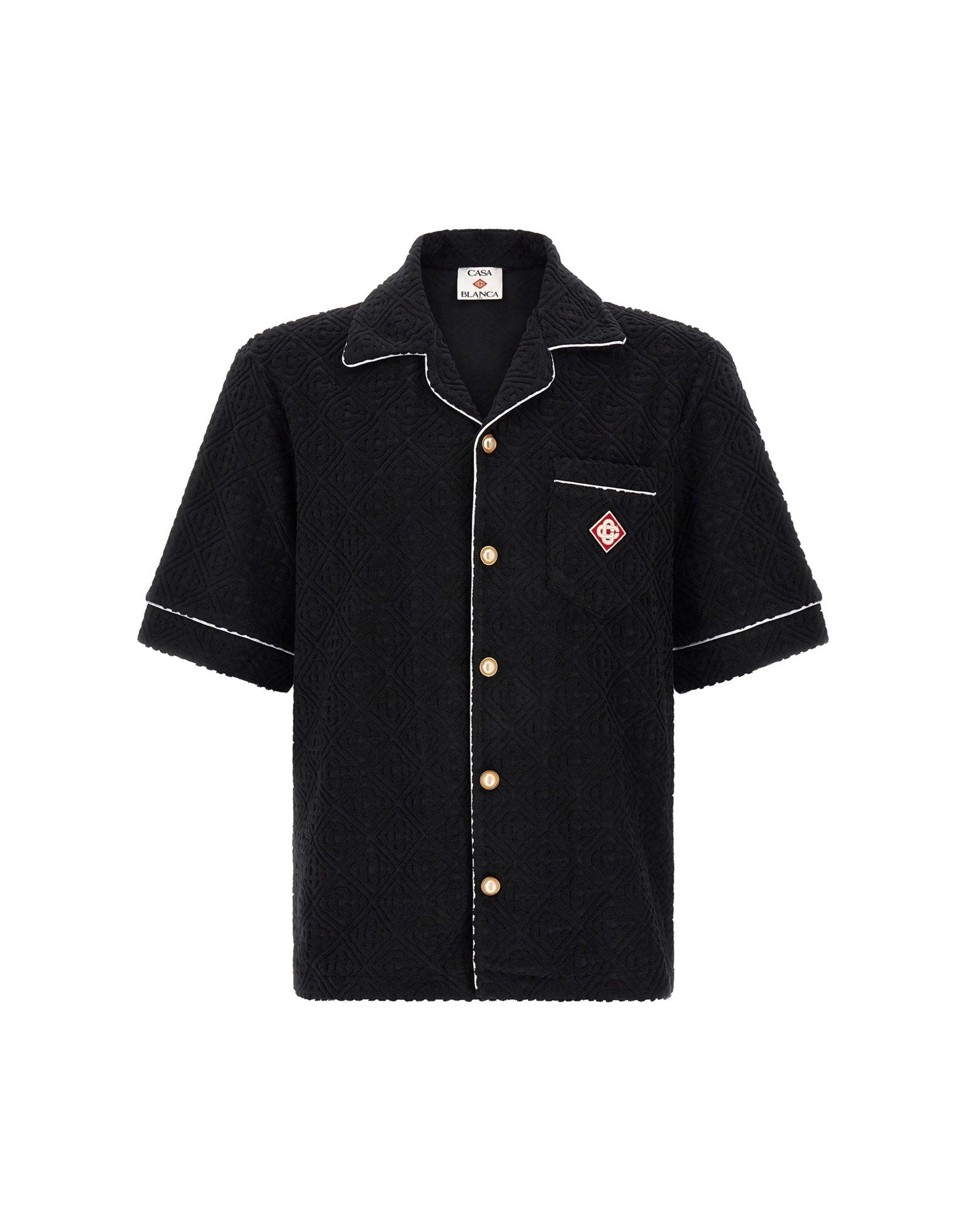 Casablanca Towelling Monogram Shirt