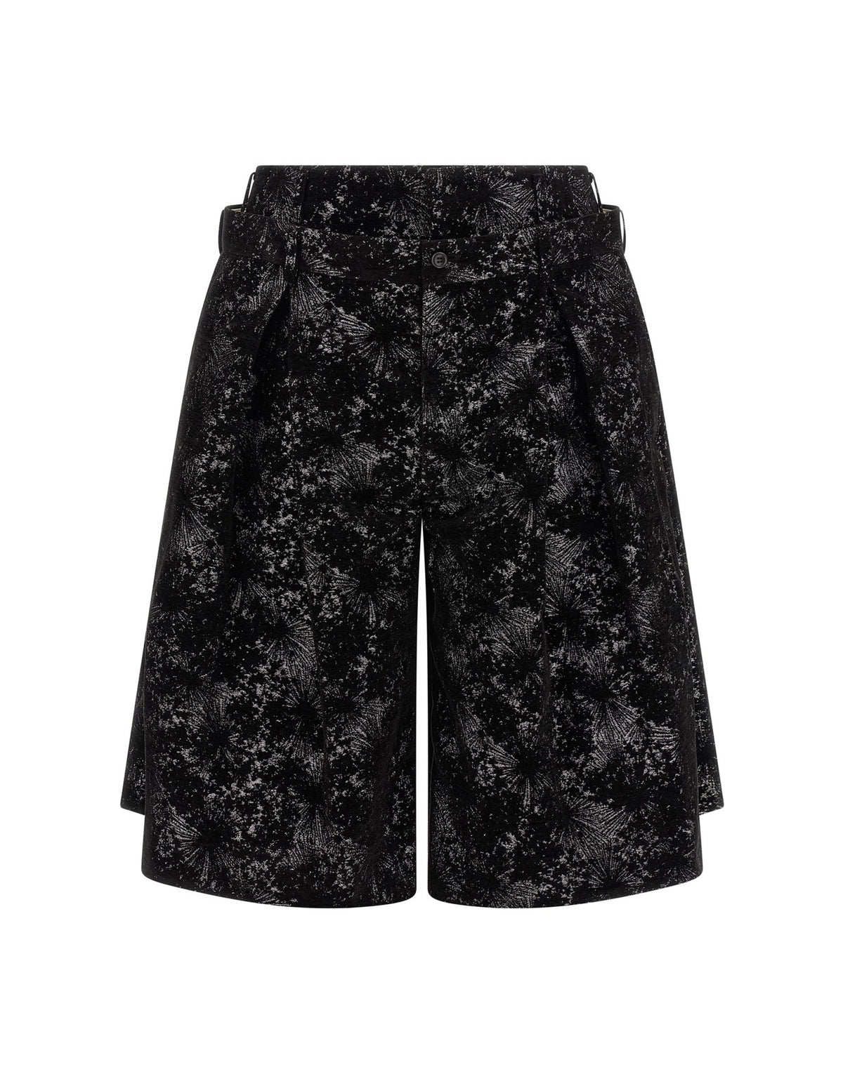 Comme Des Garçons Double Waist Bermuda Shorts