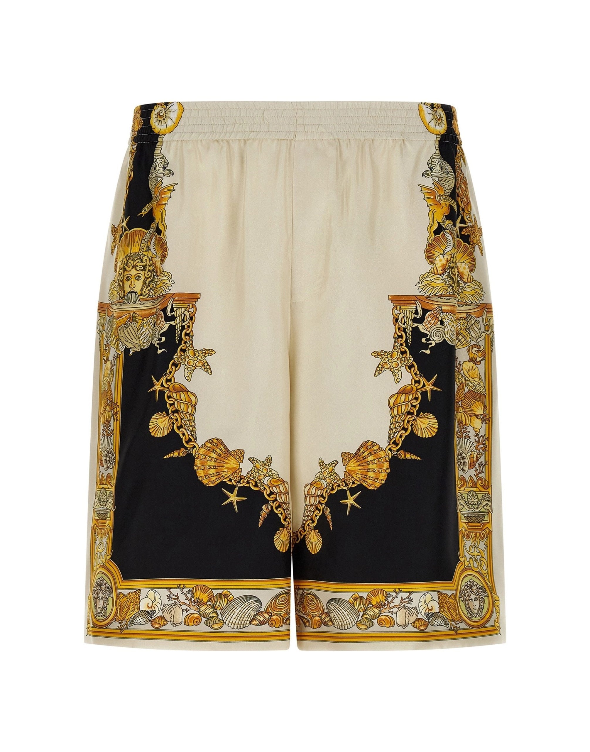 Versace شورت برمودا بطبعة كورال ثياتر