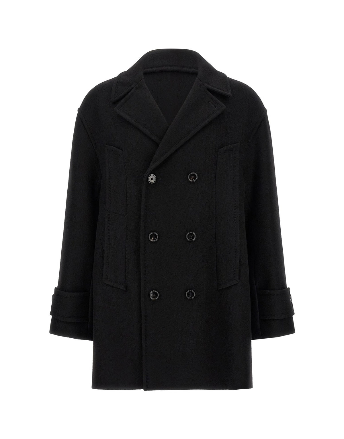 Ami Paris Virgin Wool Caban