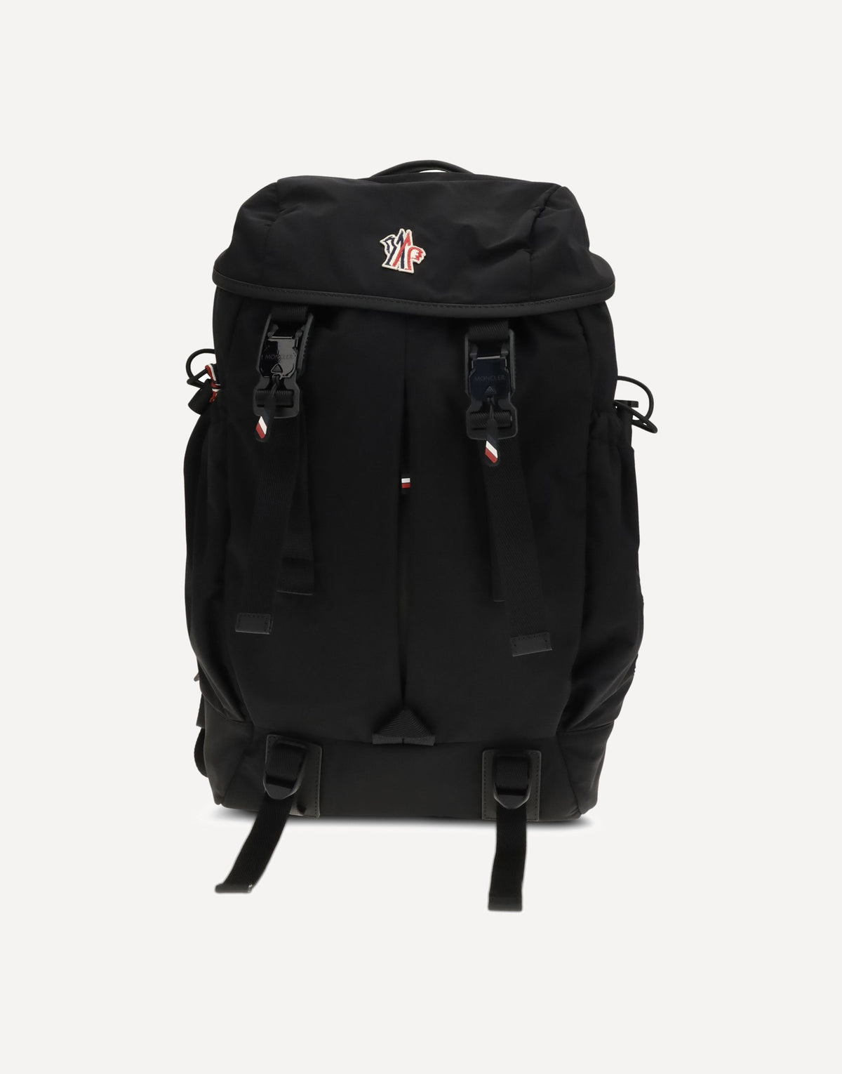 Moncler Grenoble Leather-Trimmed Backpack