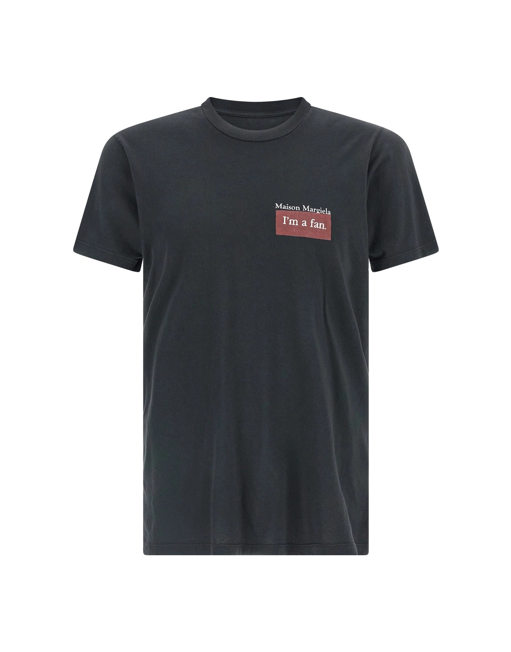 Maison Margiela Black Printed T-Shirt