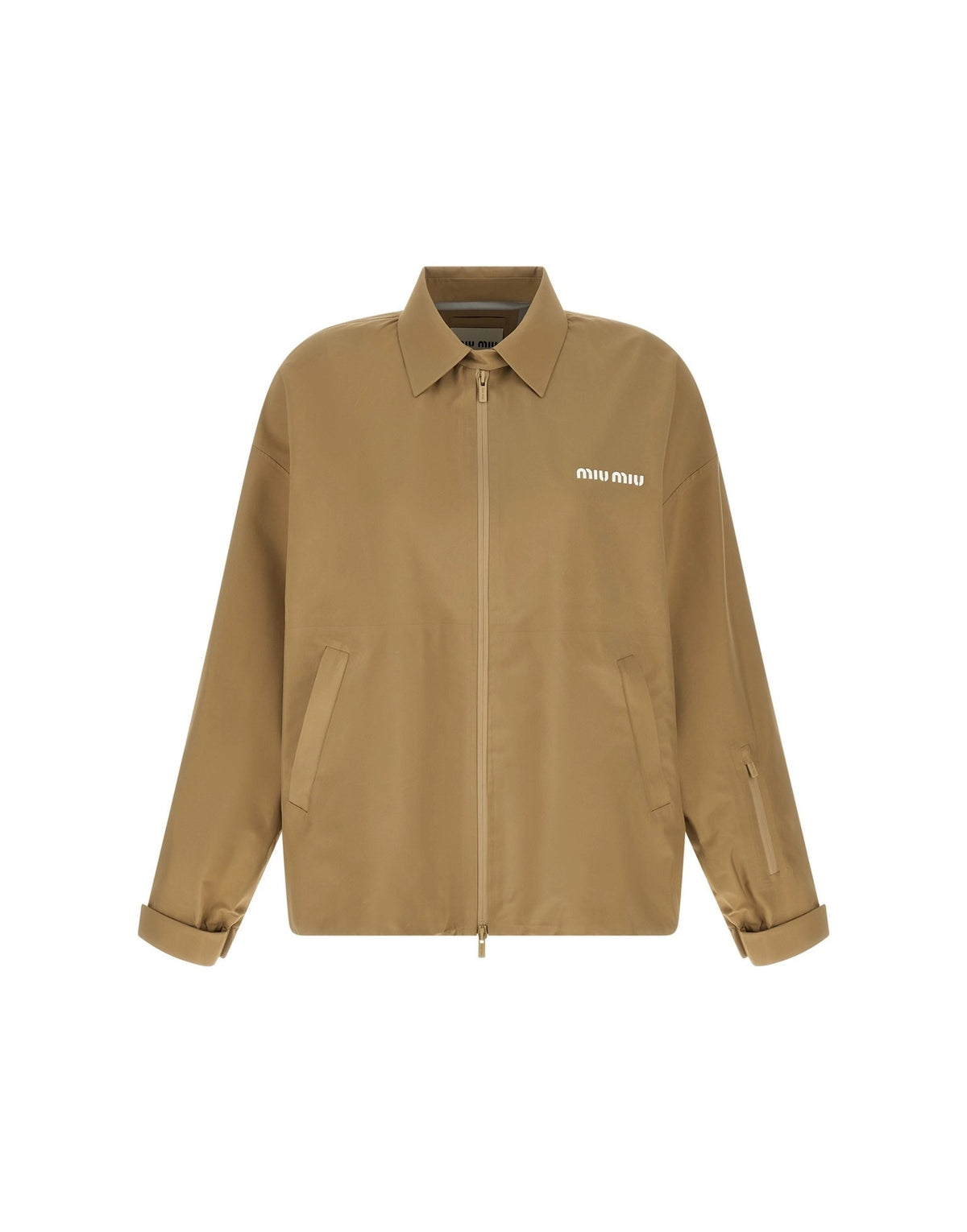 Miu Miu Tech Canvas Windbreaker
