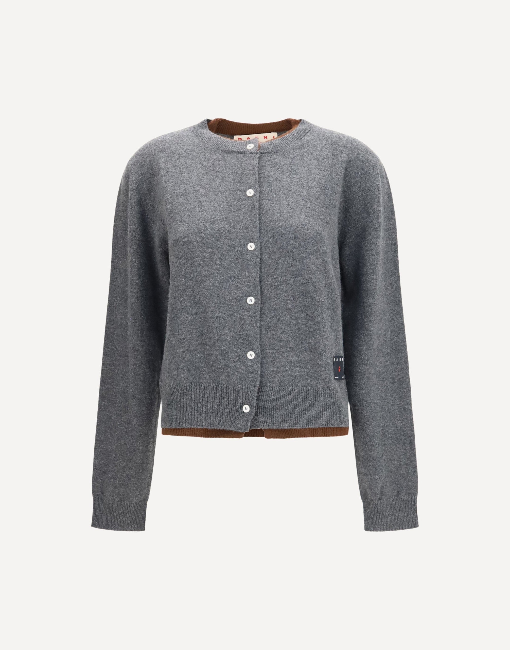 Marni Layered Effect Cashmere Cardigan