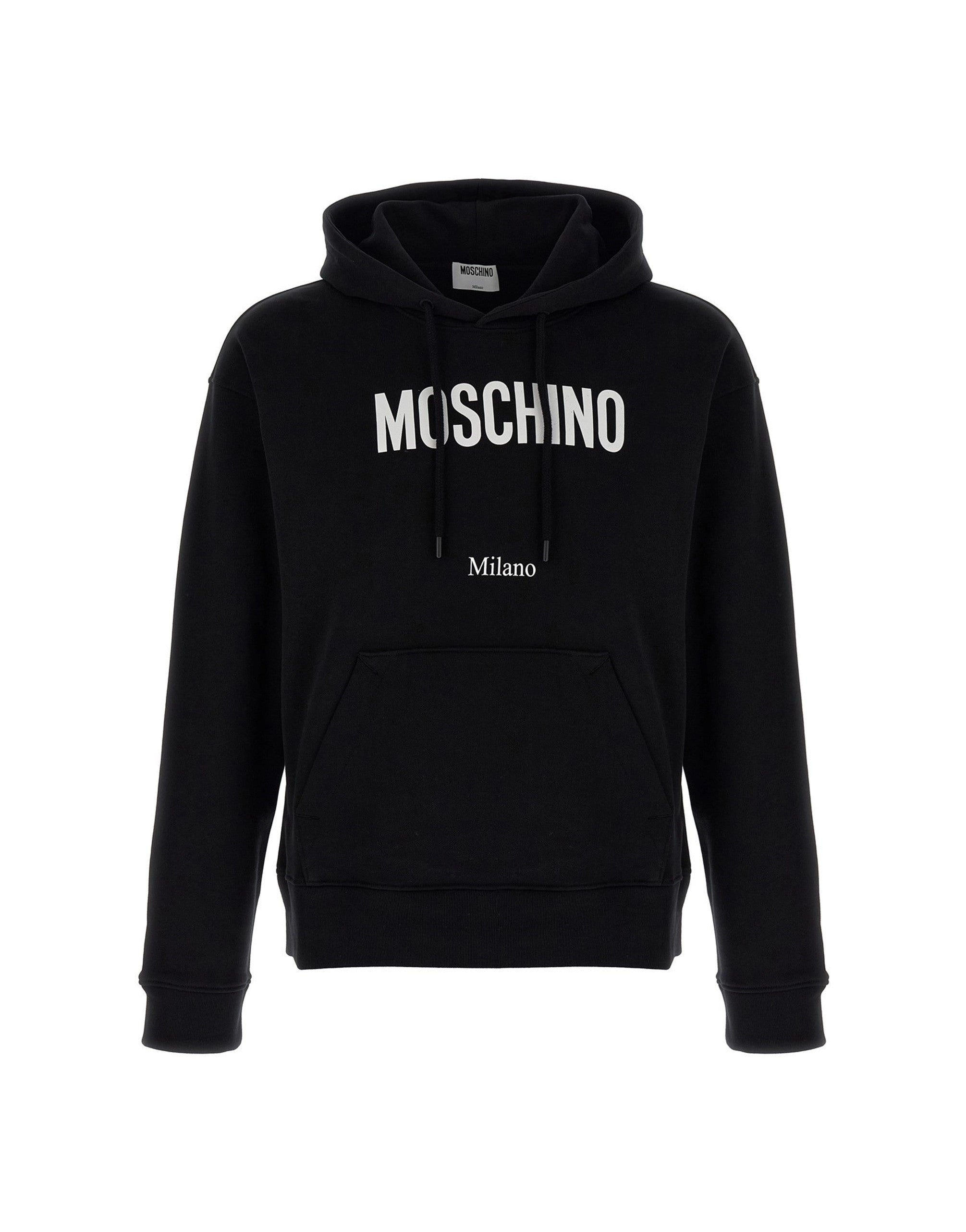 Moschino Logo Print Hoodie
