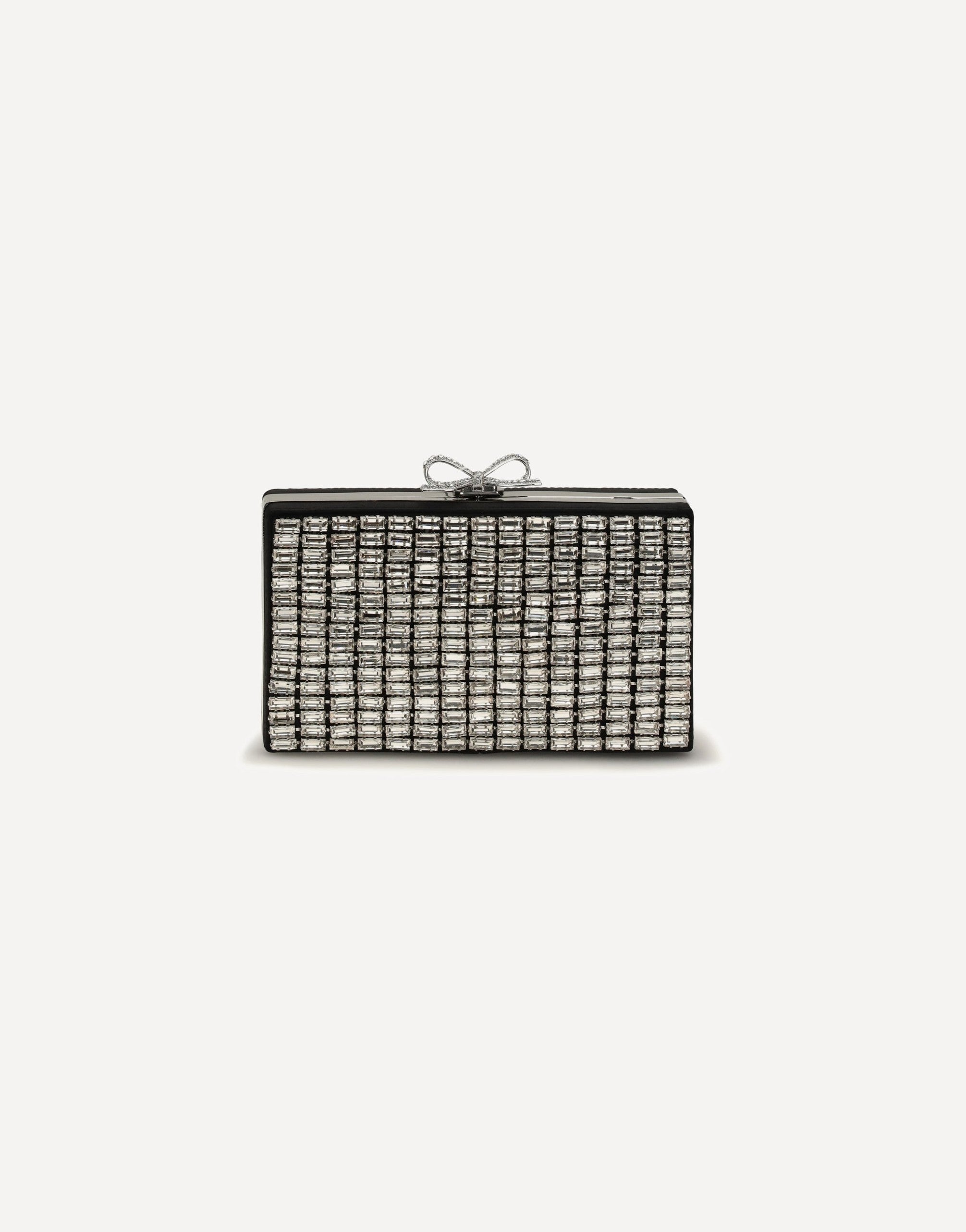 Self-Portrait Crystal Chainmail Clutch