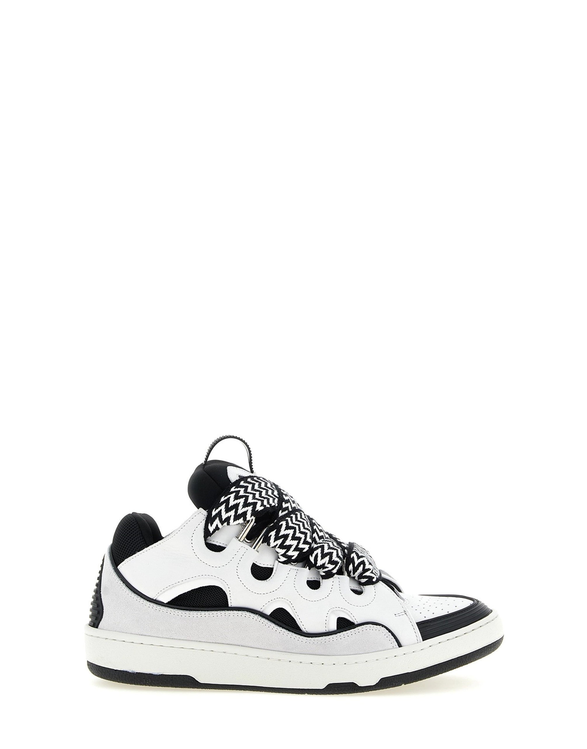 Lanvin Curb Bicolor Sneakers
