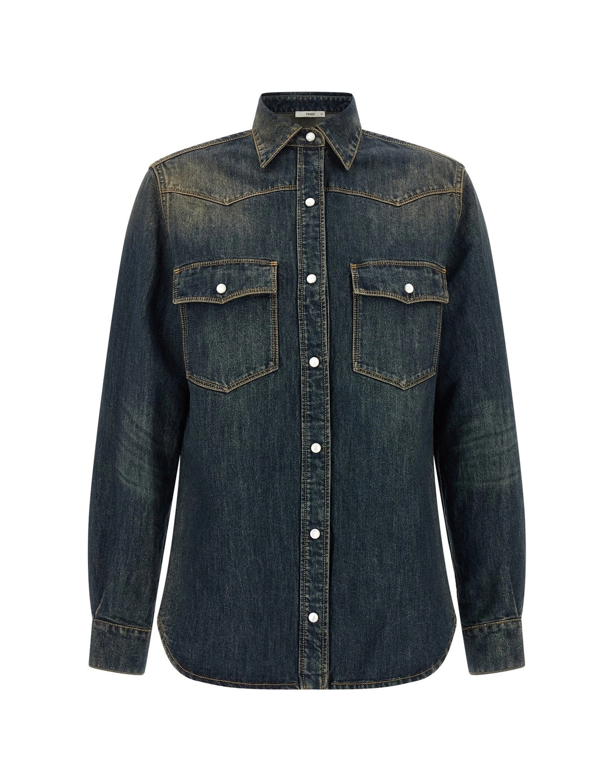 Fendi Western Denim Shirt
