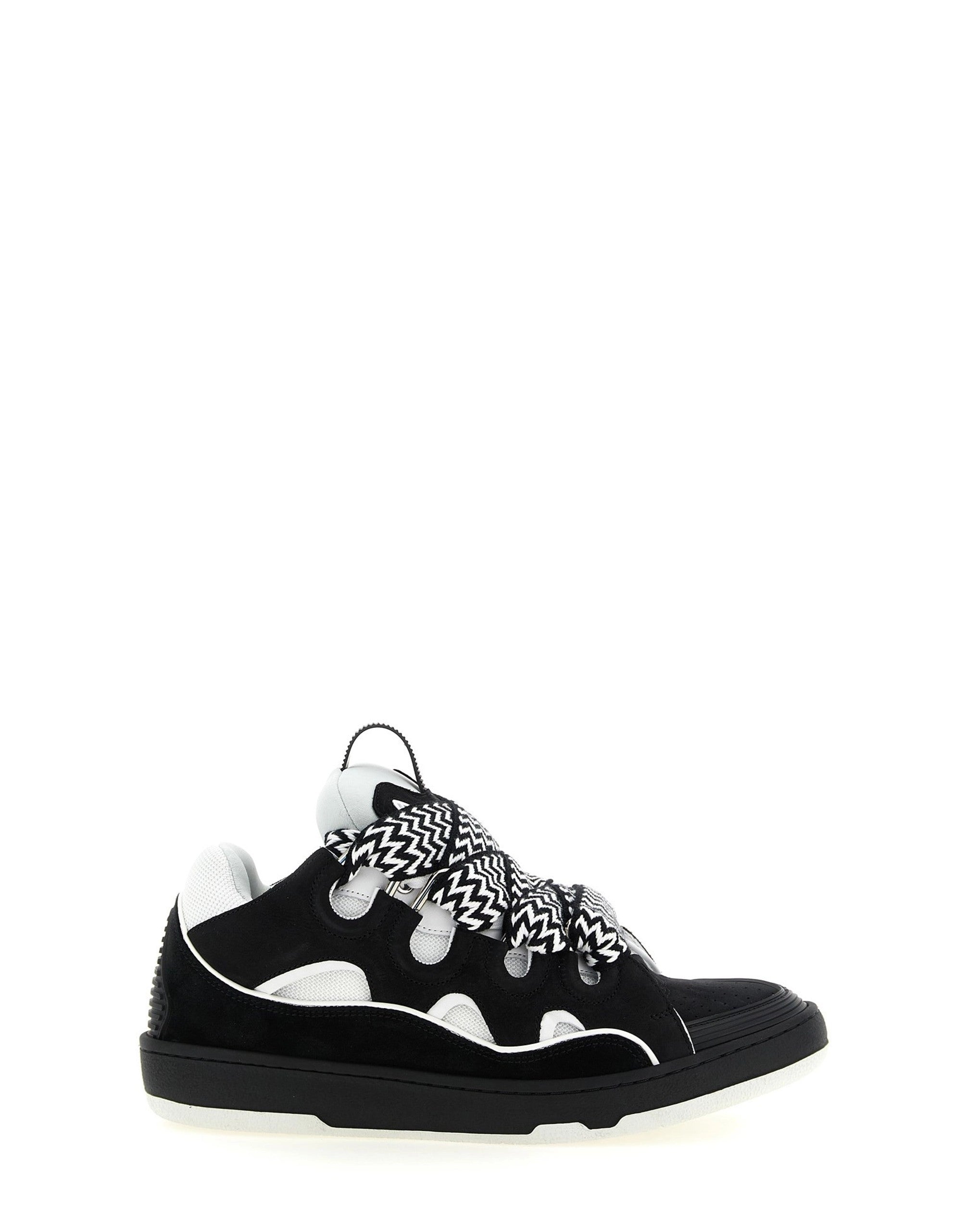 Lanvin Curb Bicolor Sneakers