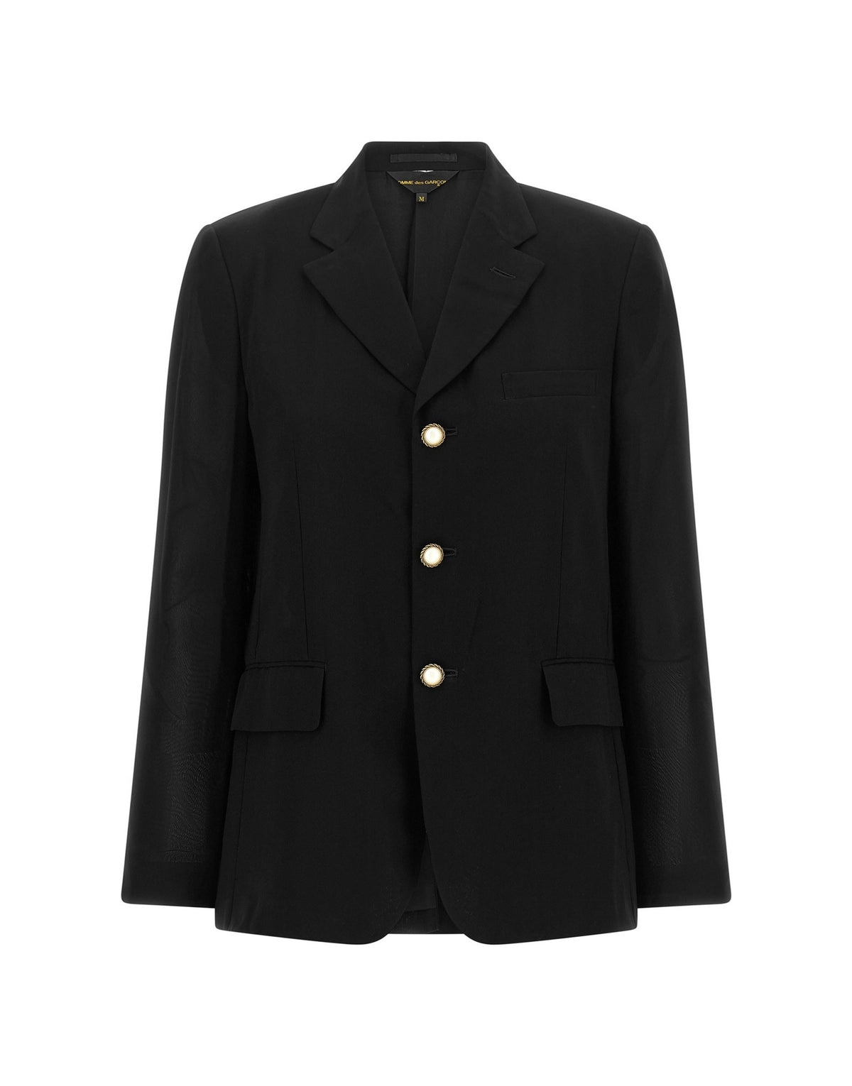 Comme Des Garçons Jewel Buttons Blazer